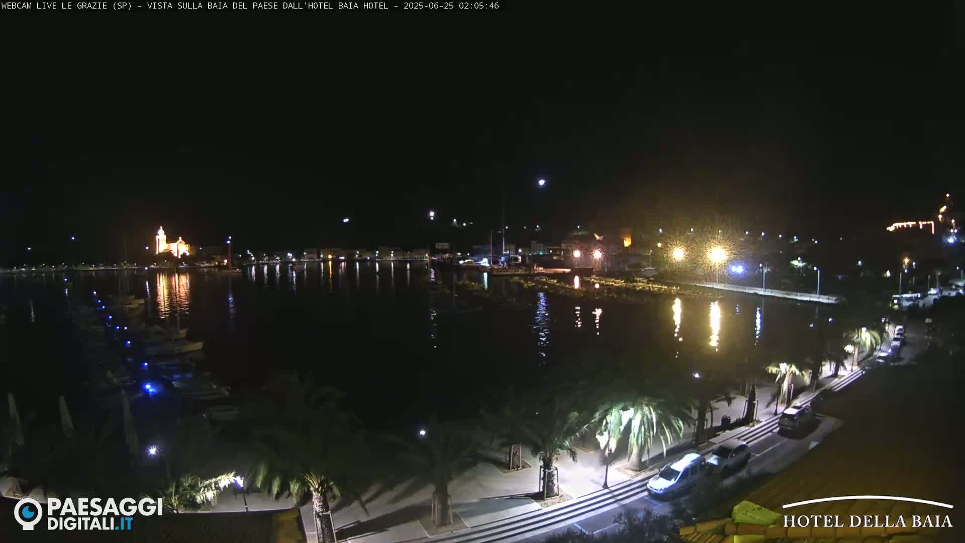 Le Grazie Marina Live Cam - La Spezia, Liguria, Italy
