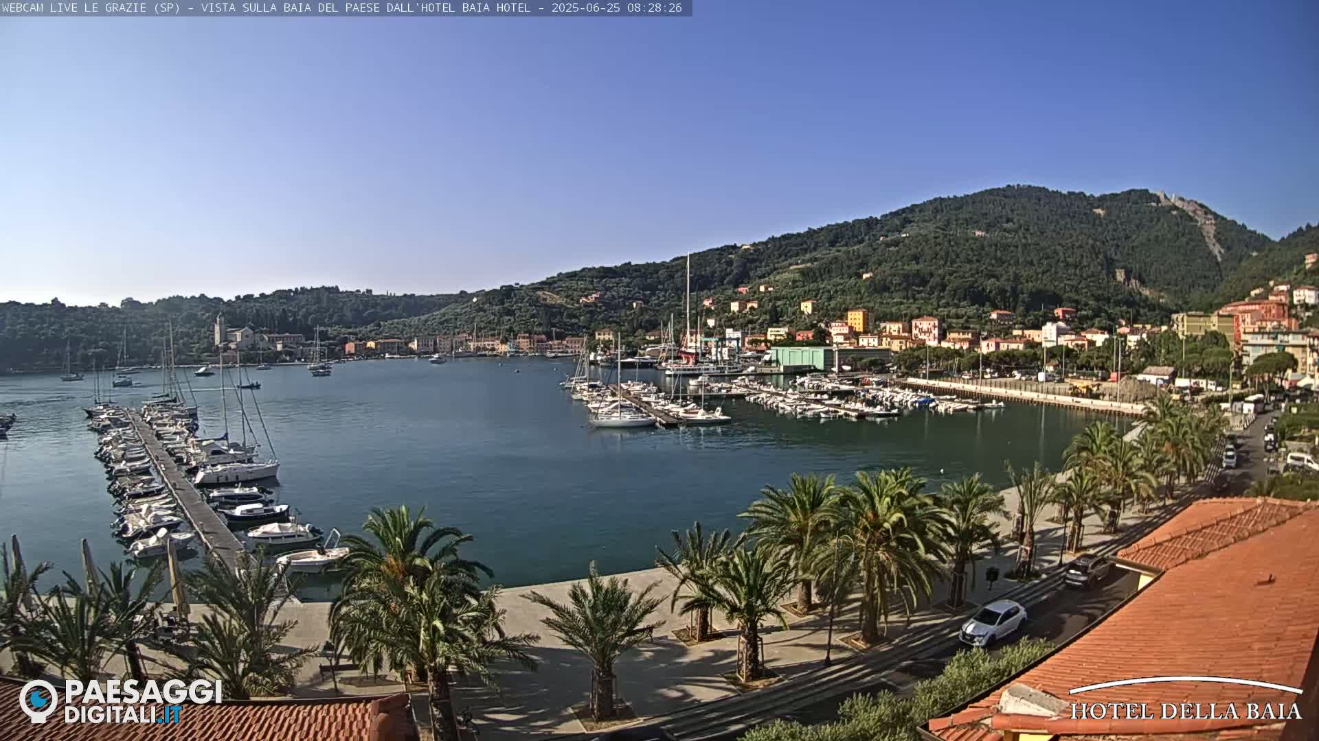 Le Grazie Marina Live Cam - La Spezia, Liguria, Italy