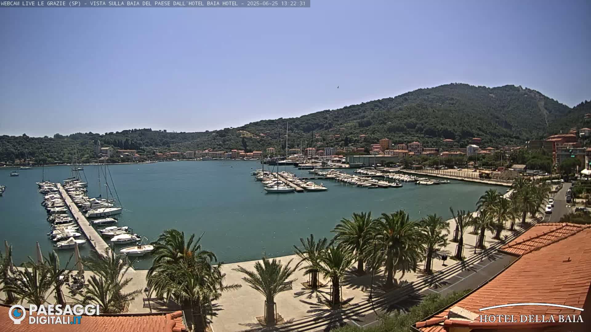 Le Grazie Marina Live Cam - La Spezia, Liguria, Italy
