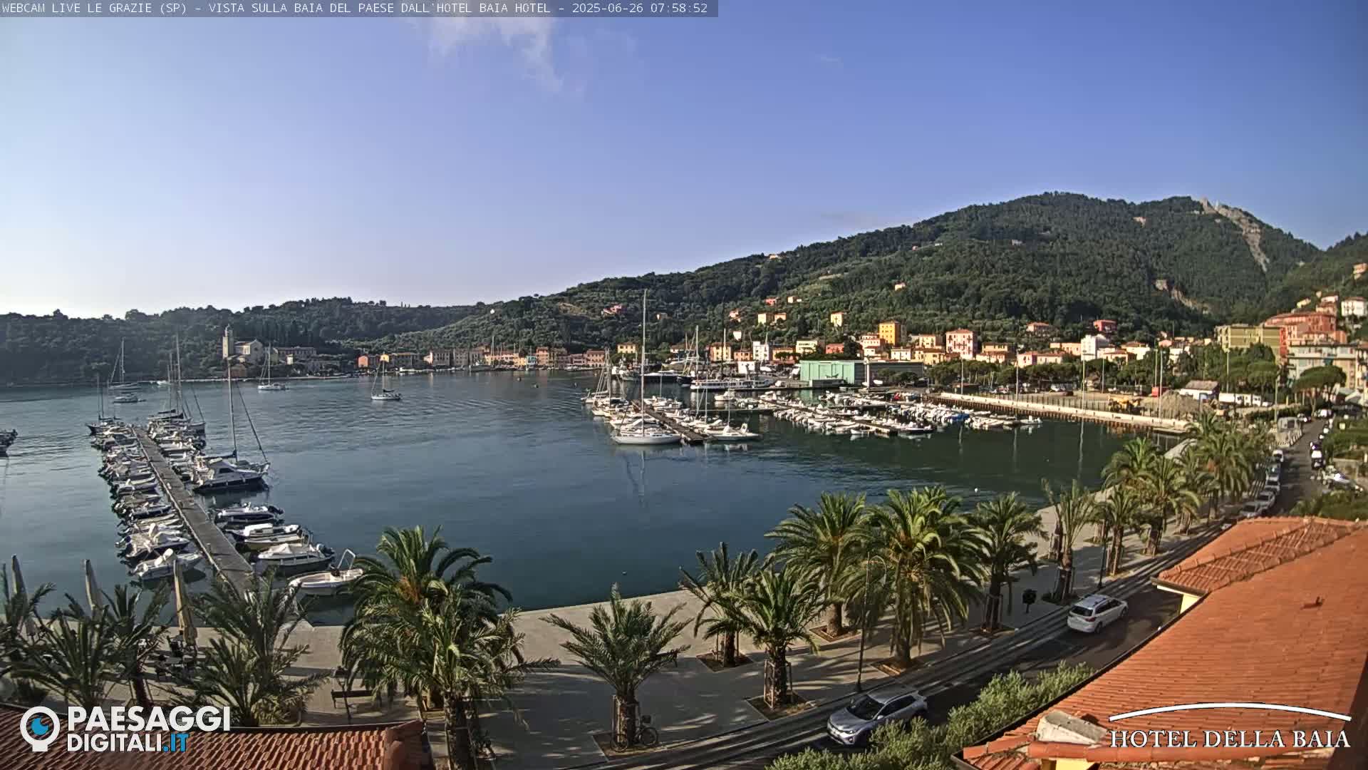 Le Grazie Marina Live Cam - La Spezia, Liguria, Italy