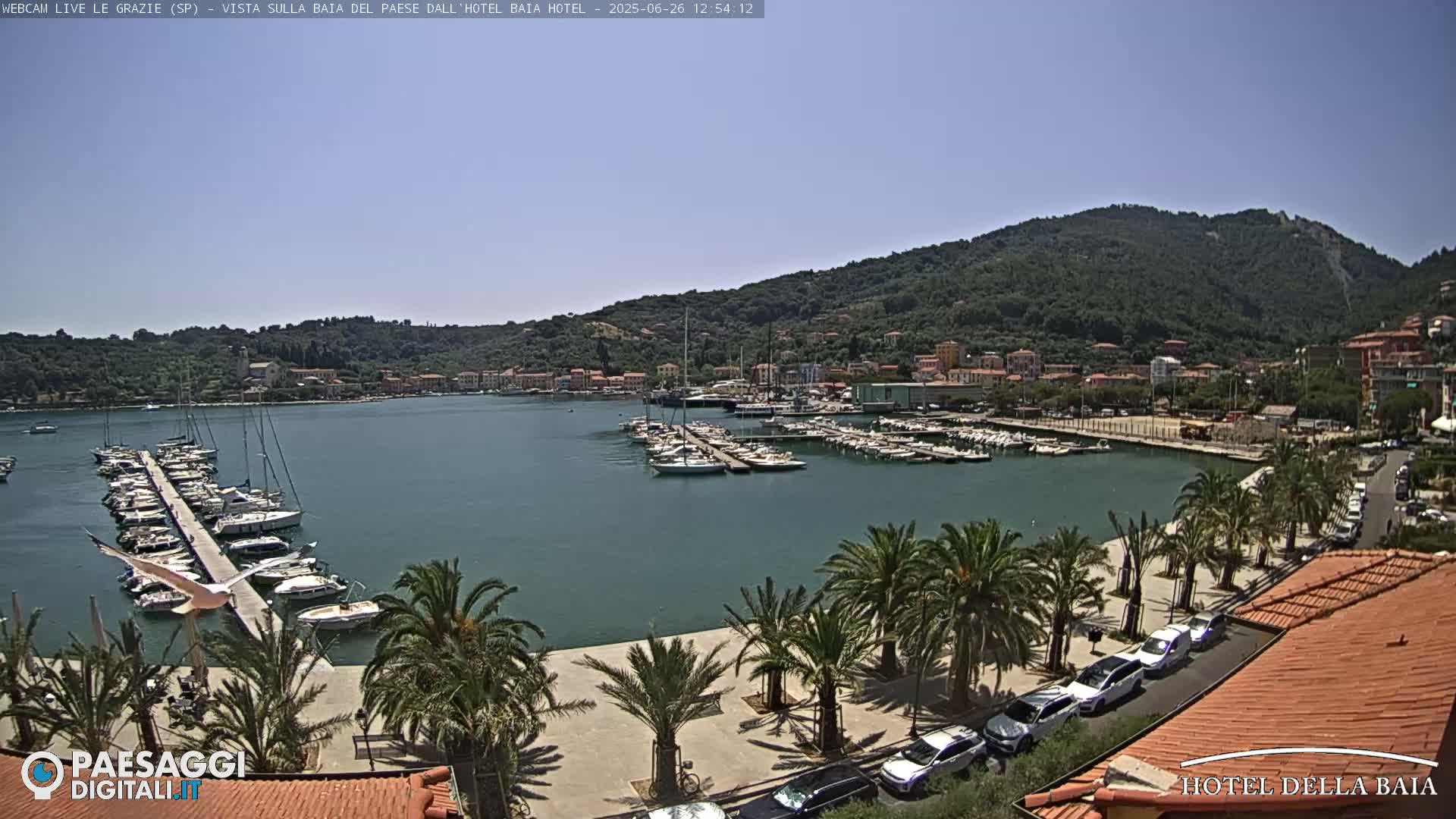Le Grazie Marina Live Cam - La Spezia, Liguria, Italy