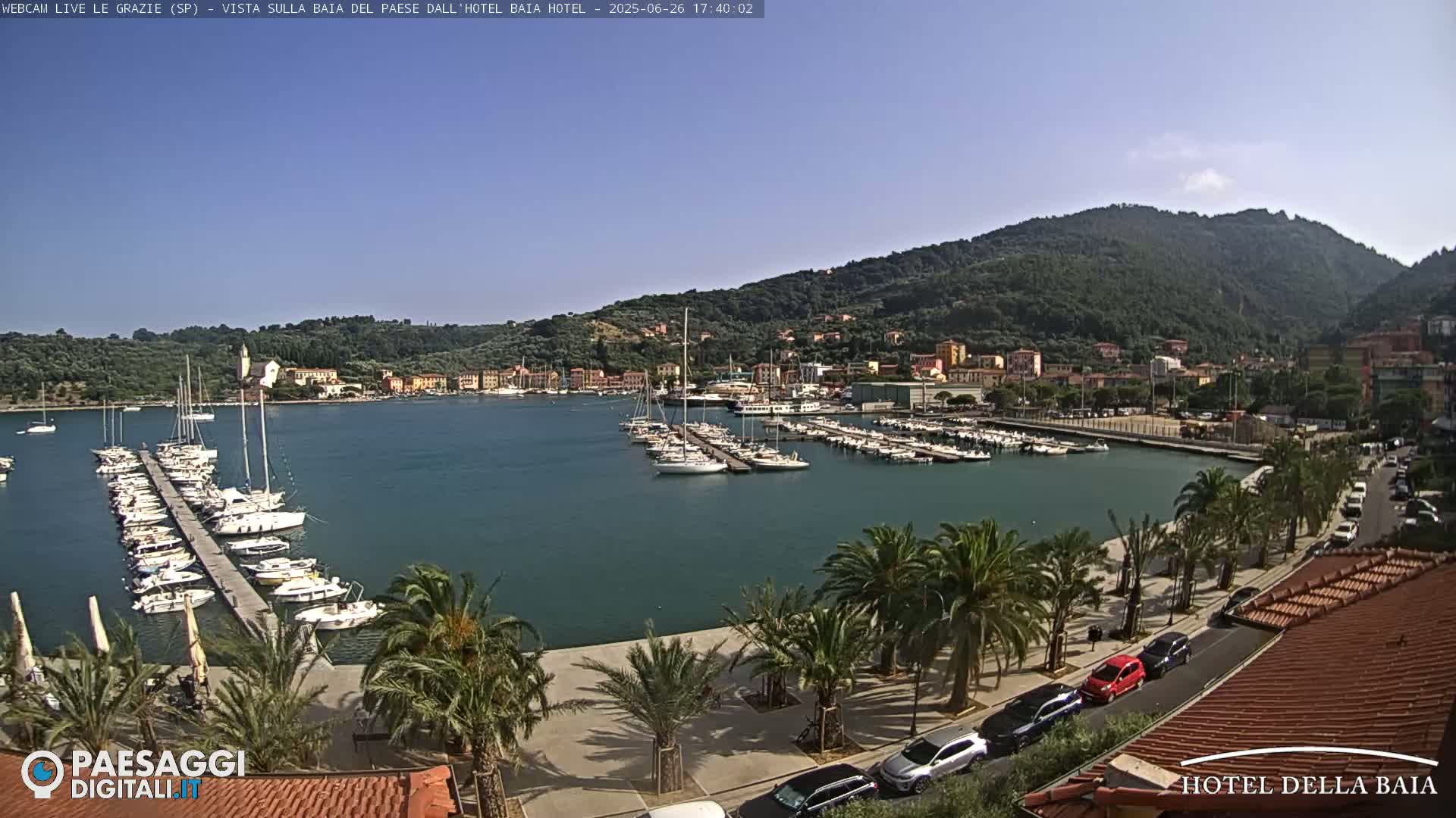 Le Grazie Marina Live Cam - La Spezia, Liguria, Italy