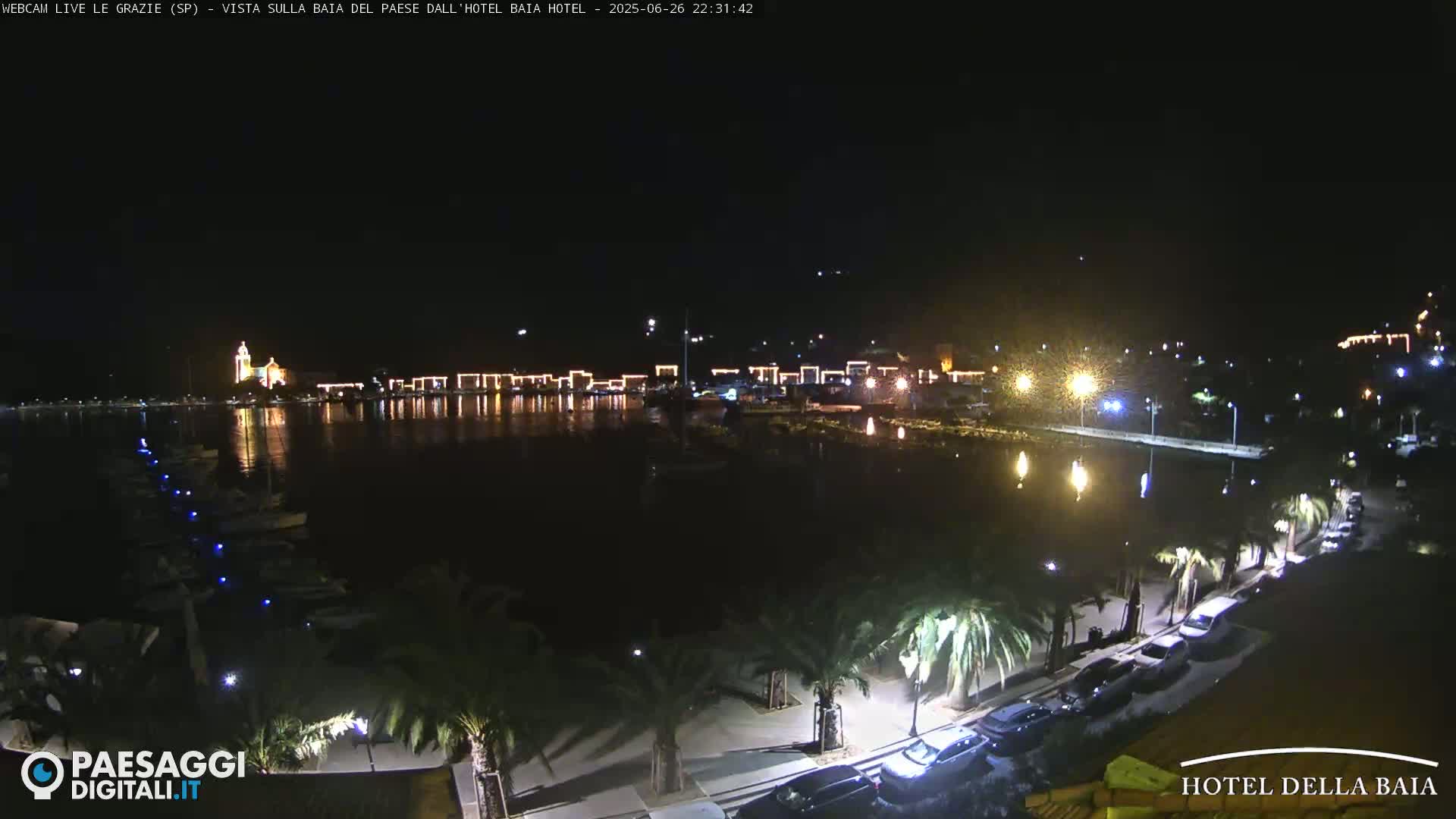 Le Grazie Marina Live Cam - La Spezia, Liguria, Italy
