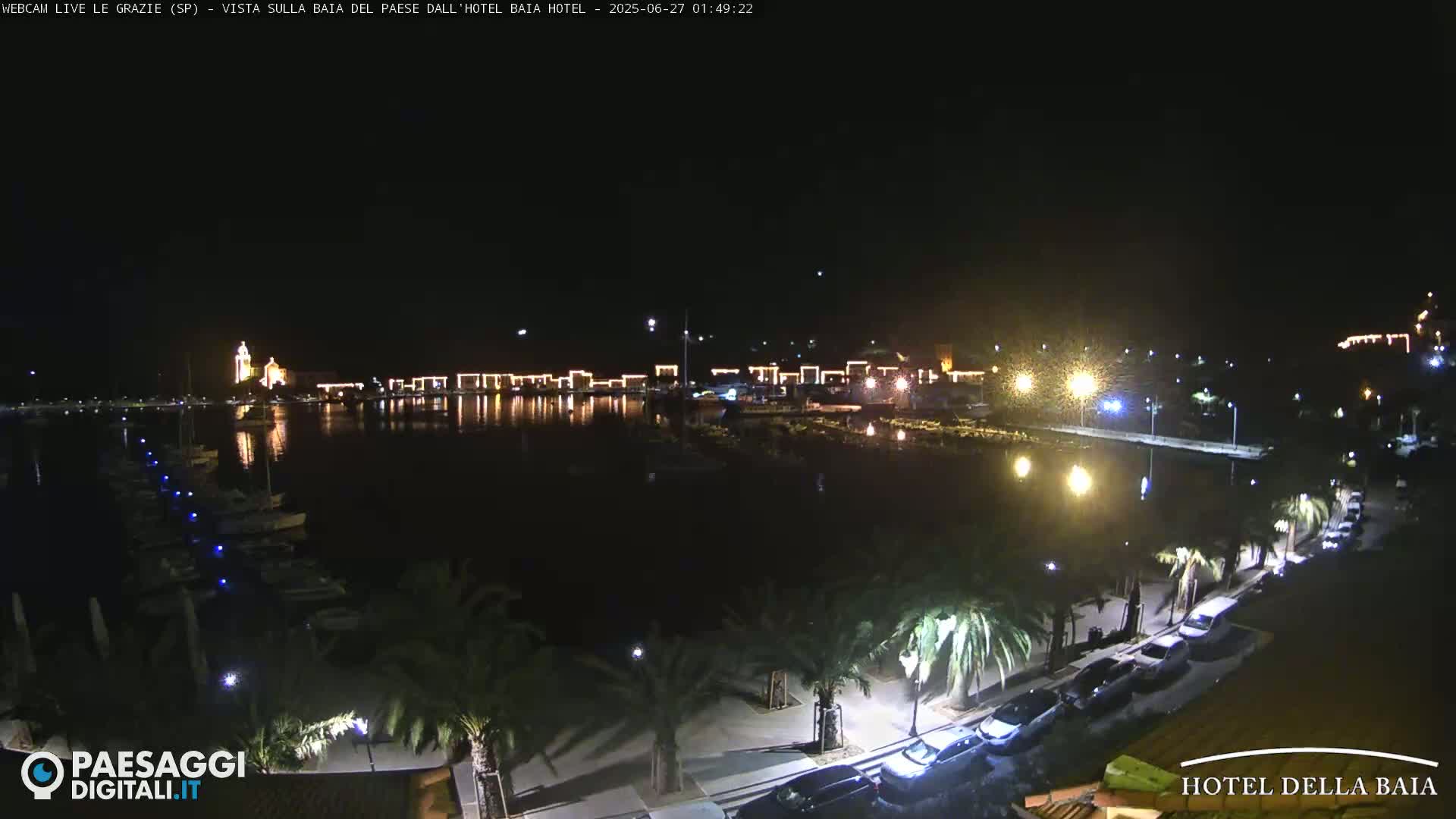 Le Grazie Marina Live Cam - La Spezia, Liguria, Italy