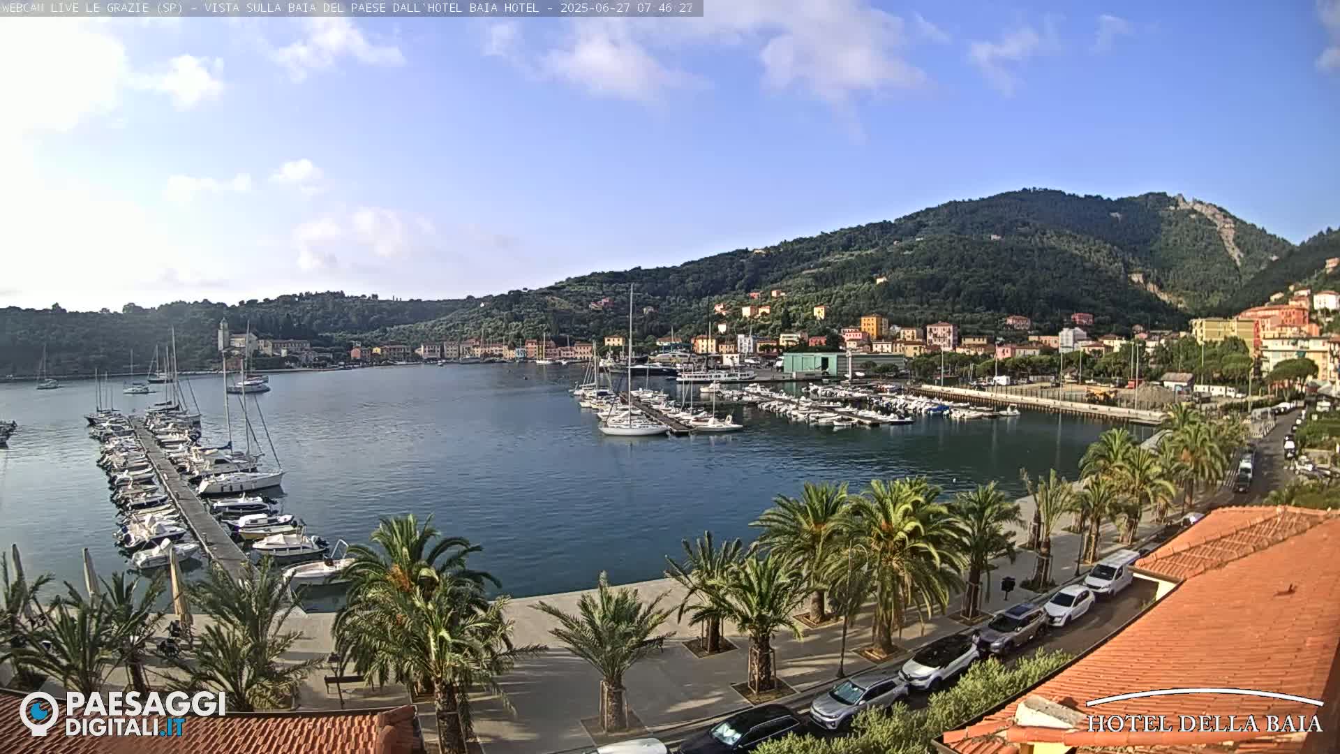 Le Grazie Marina Live Cam - La Spezia, Liguria, Italy
