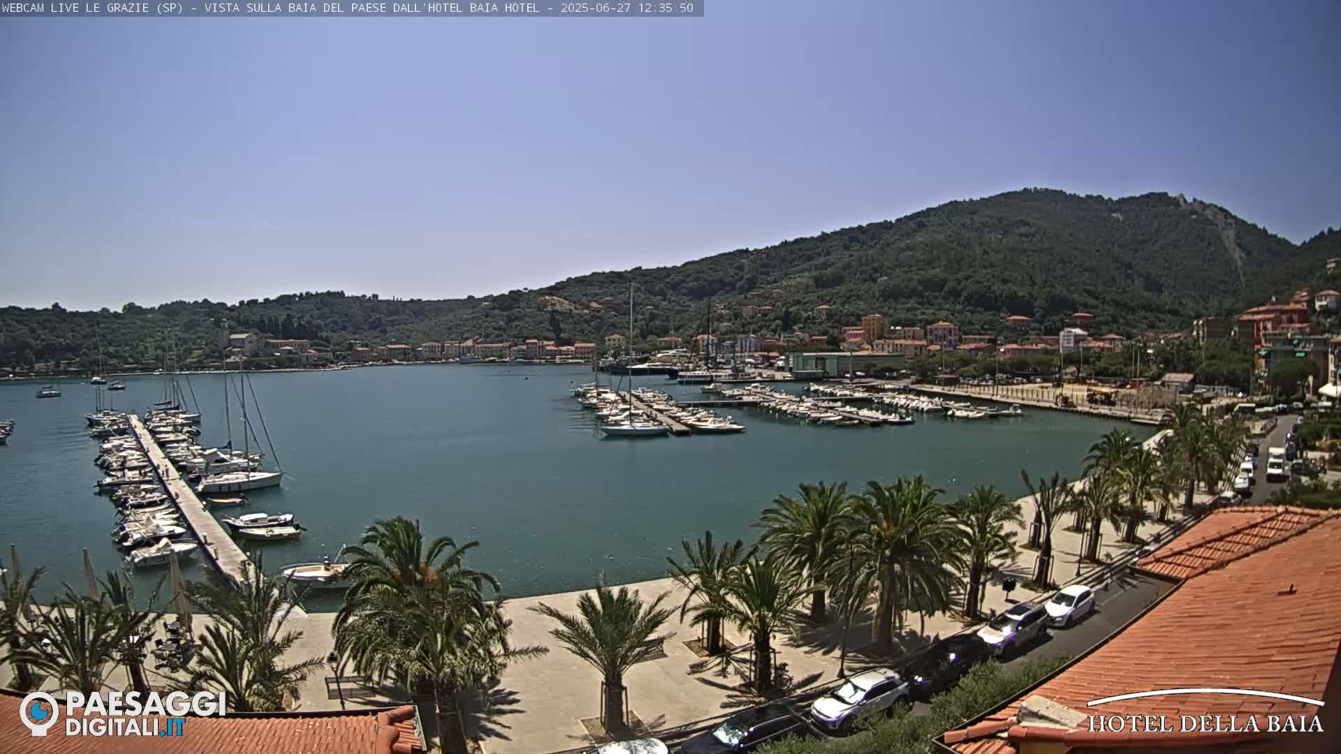 Le Grazie Marina Live Cam - La Spezia, Liguria, Italy