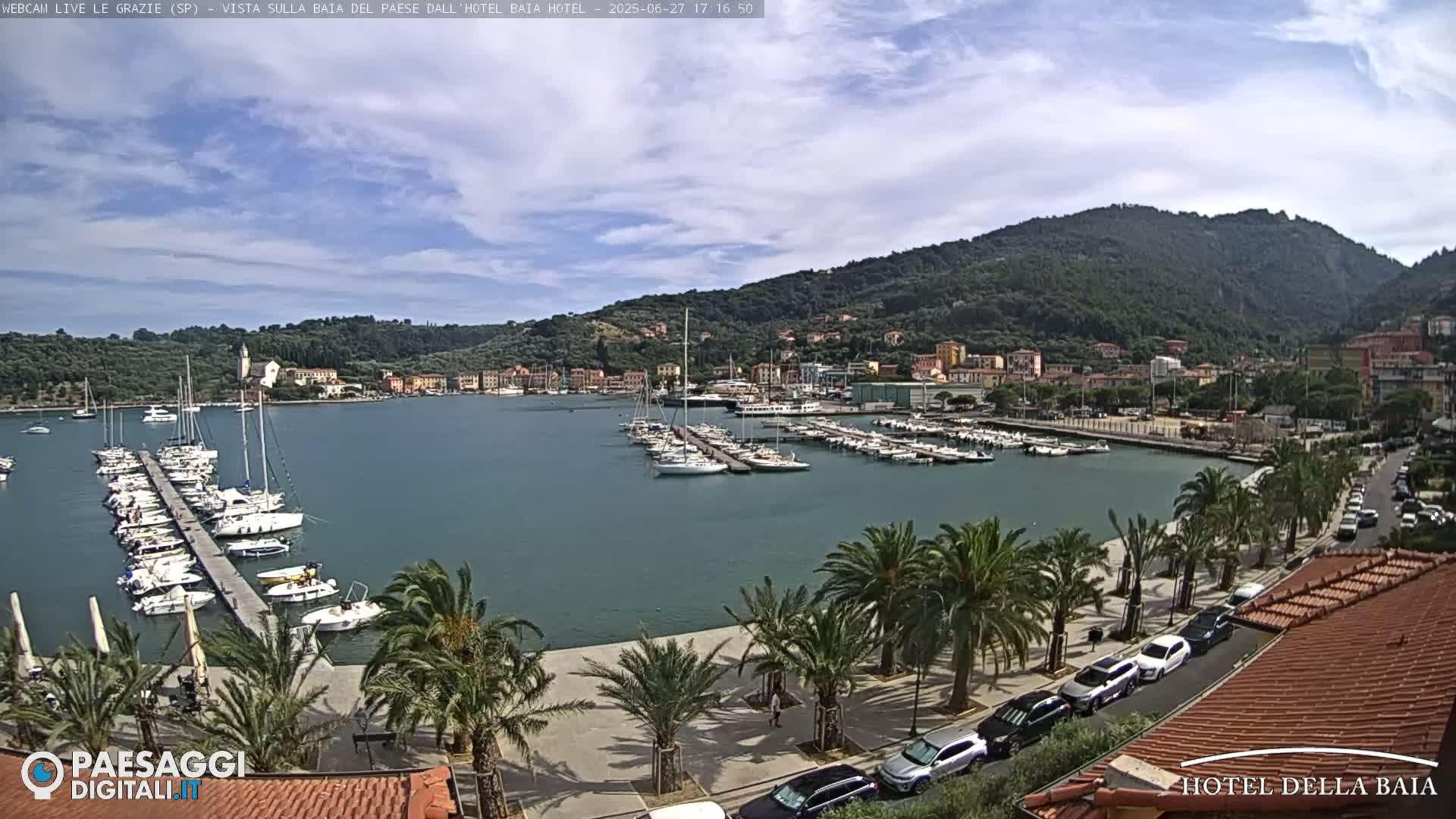 Le Grazie Marina Live Cam - La Spezia, Liguria, Italy