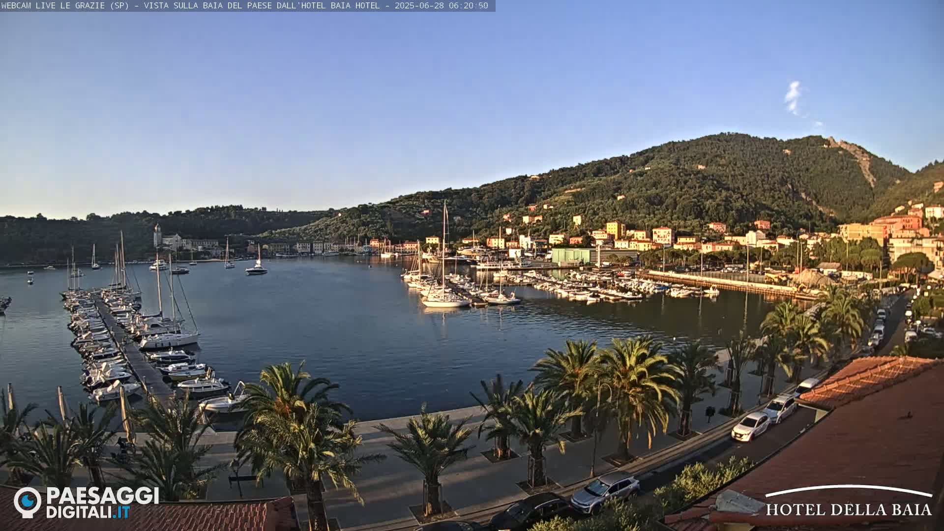 Le Grazie Marina Live Cam - La Spezia, Liguria, Italy