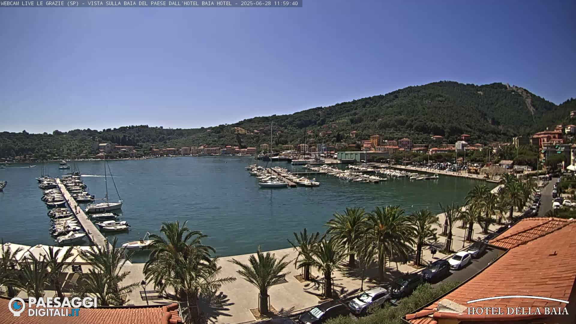 Le Grazie Marina Live Cam - La Spezia, Liguria, Italy