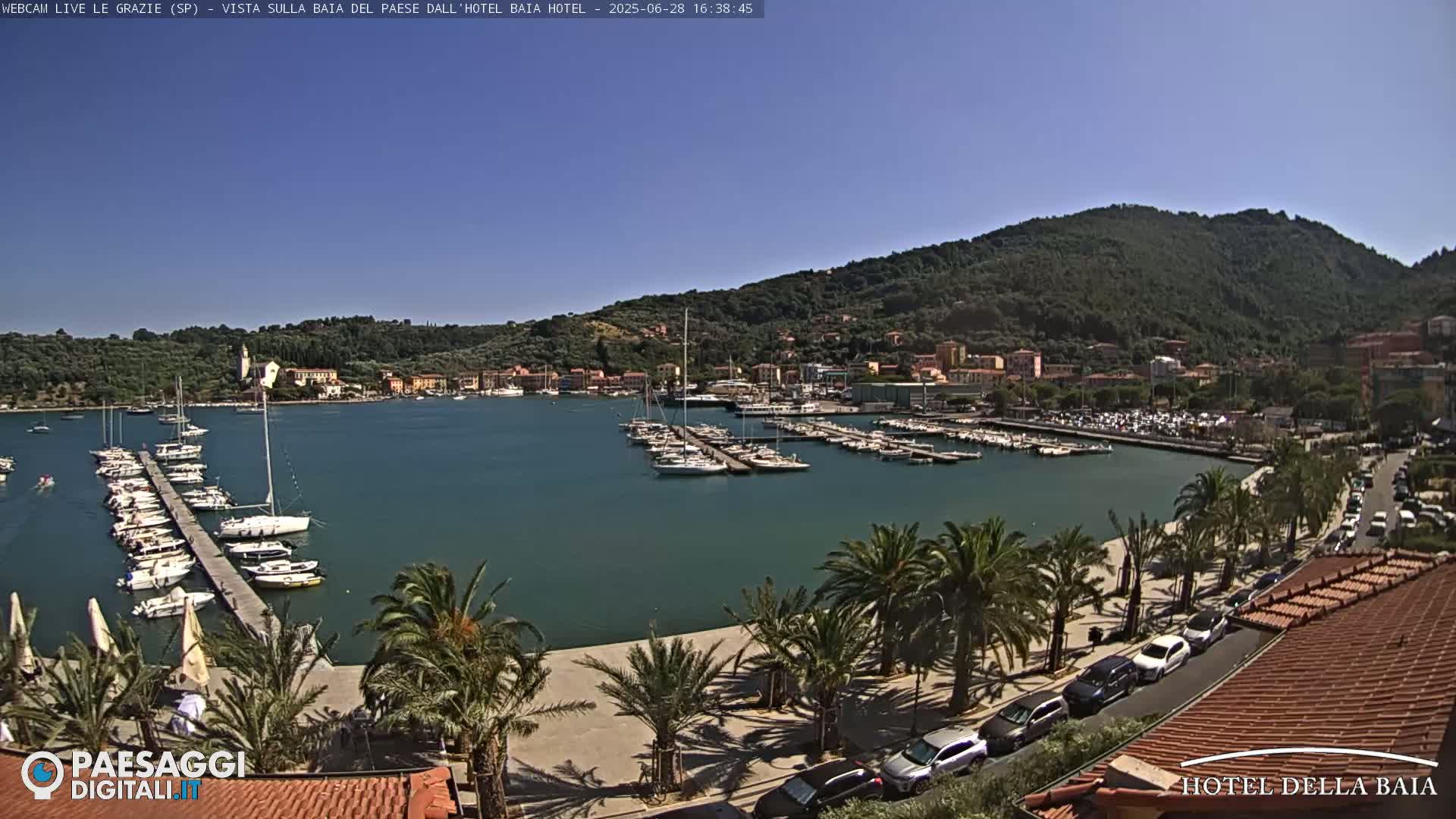 Le Grazie Marina Live Cam - La Spezia, Liguria, Italy