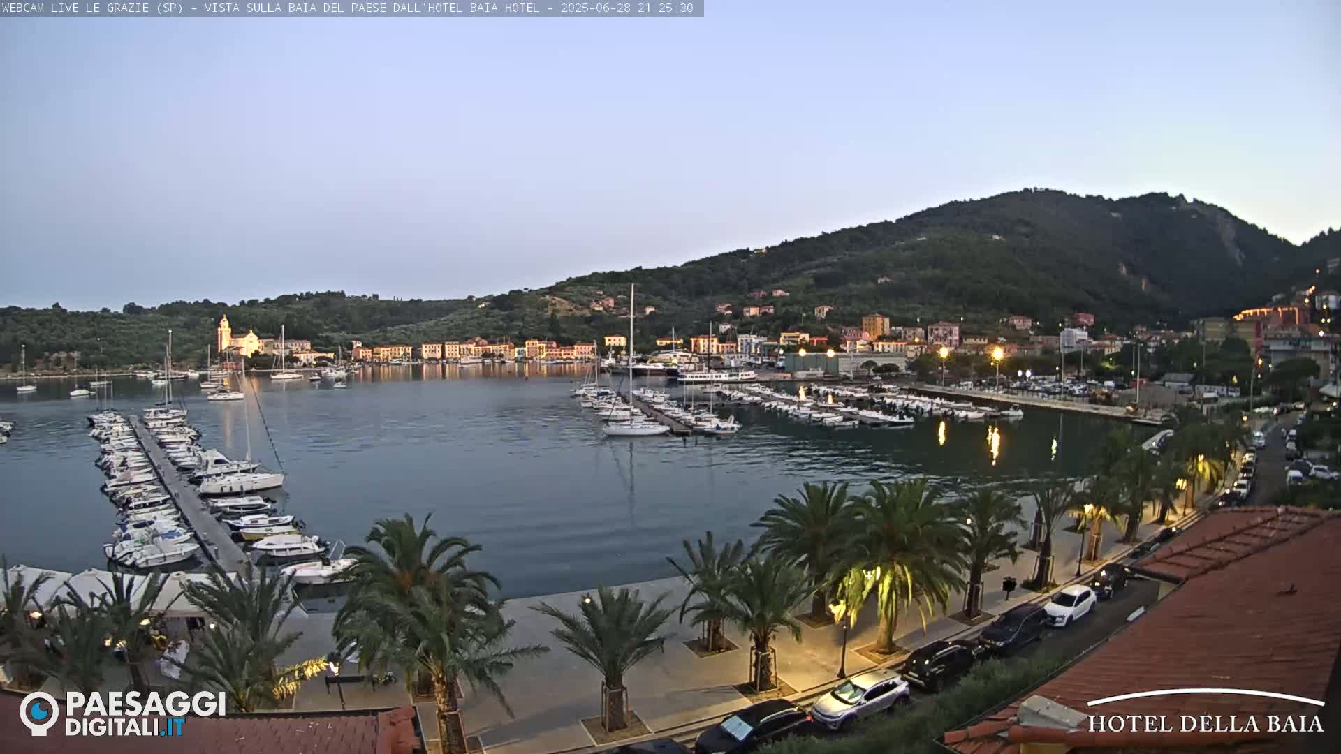 Le Grazie Marina Live Cam - La Spezia, Liguria, Italy