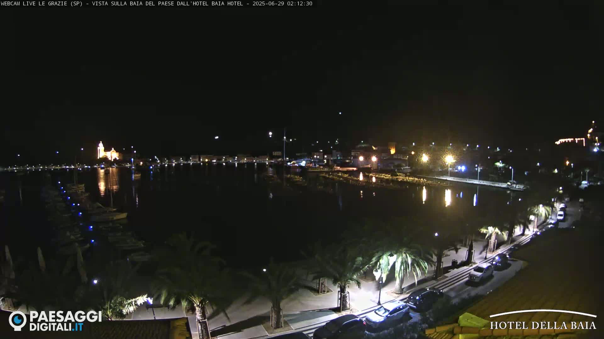 Le Grazie Marina Live Cam - La Spezia, Liguria, Italy