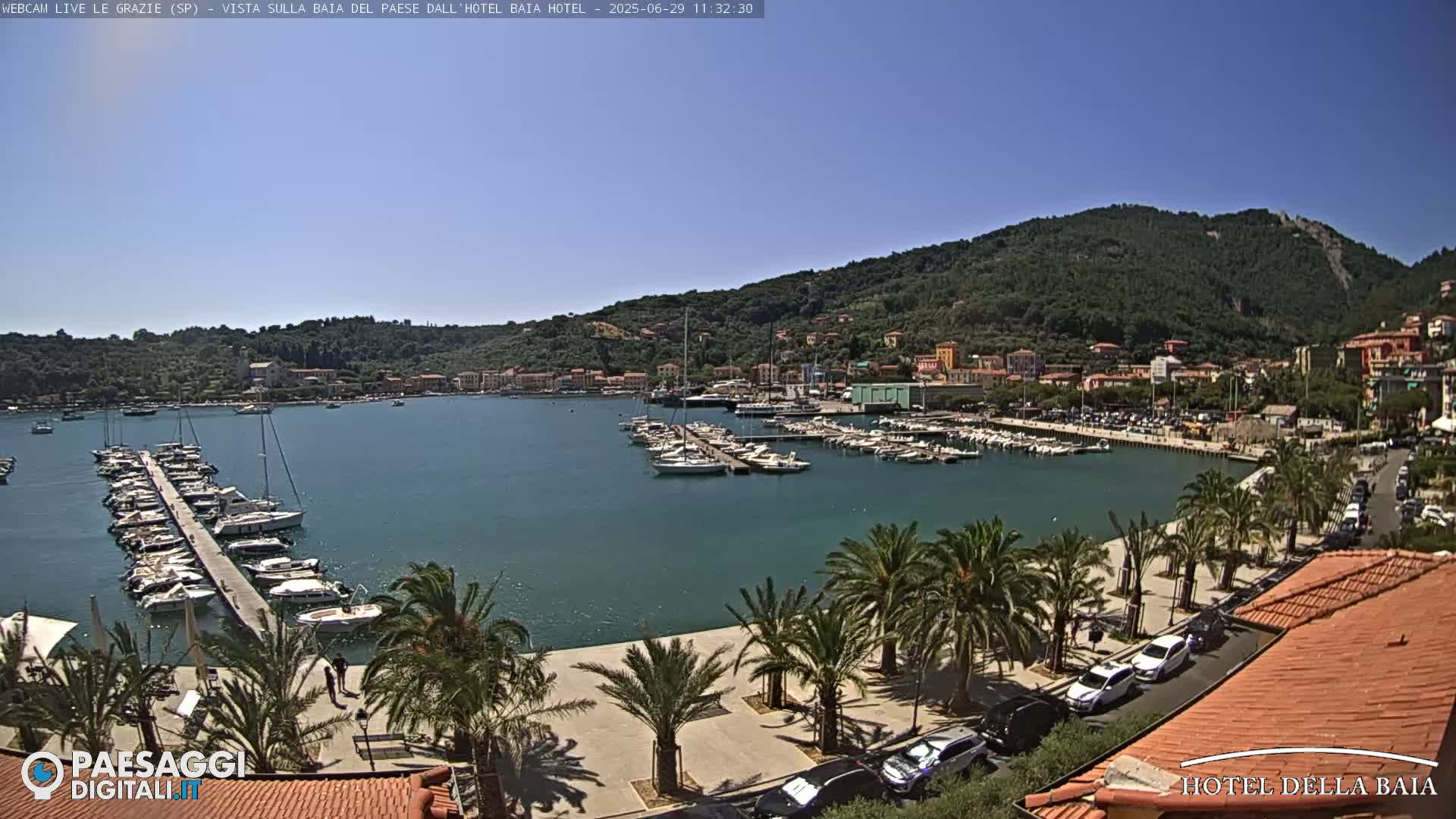 Le Grazie Marina Live Cam - La Spezia, Liguria, Italy