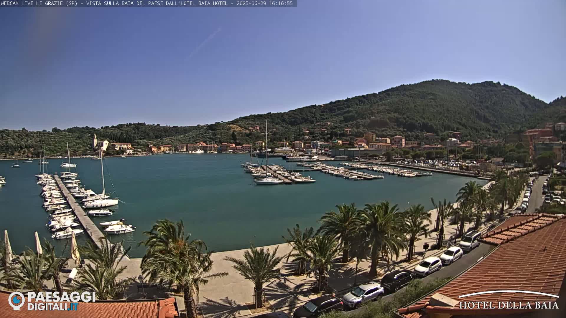Le Grazie Marina Live Cam - La Spezia, Liguria, Italy