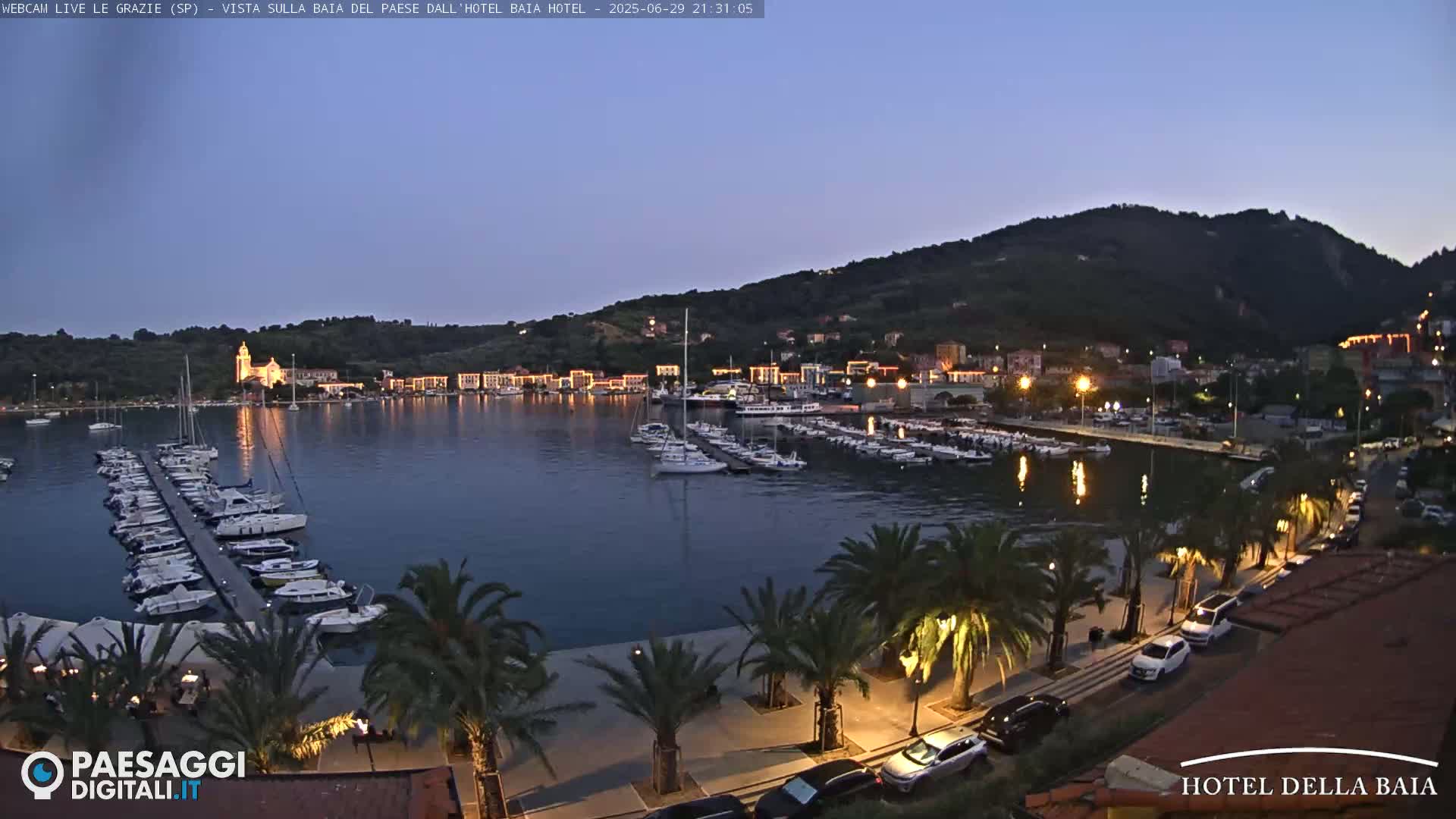 Le Grazie Marina Live Cam - La Spezia, Liguria, Italy
