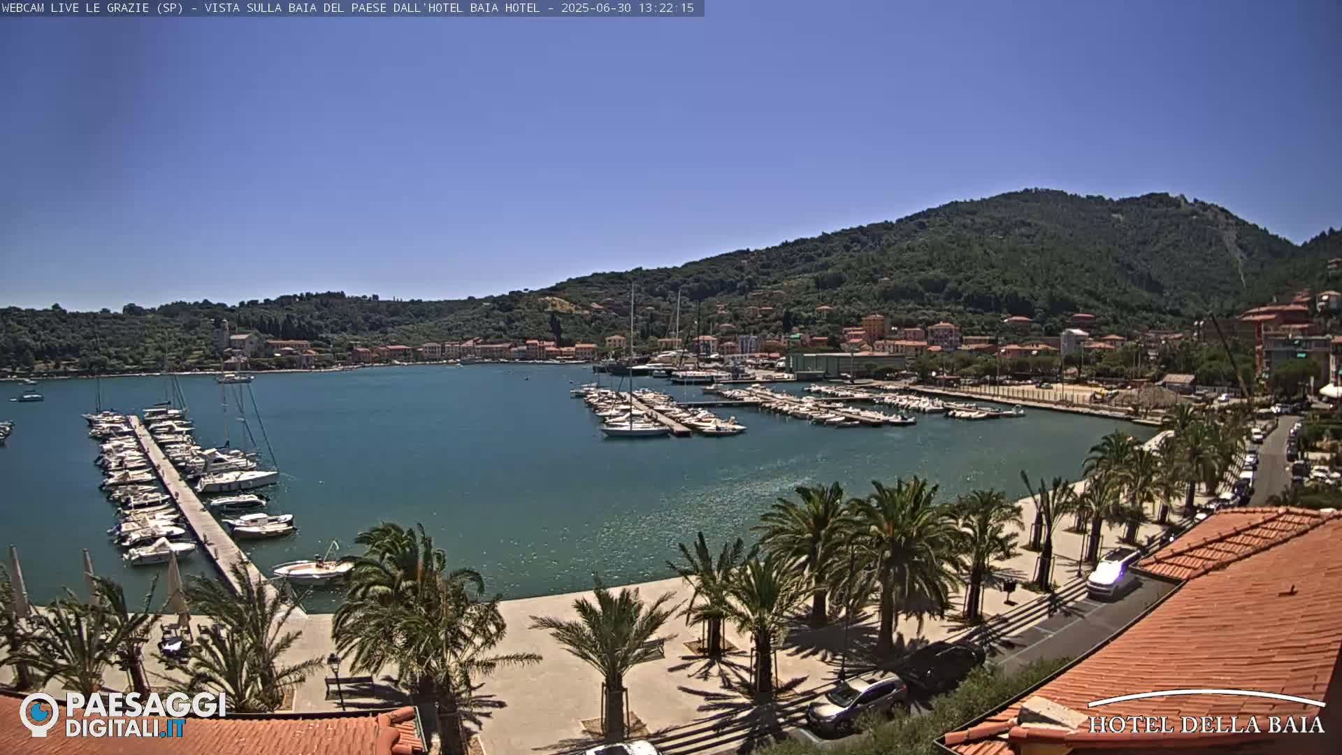 Le Grazie Marina Live Cam - La Spezia, Liguria, Italy