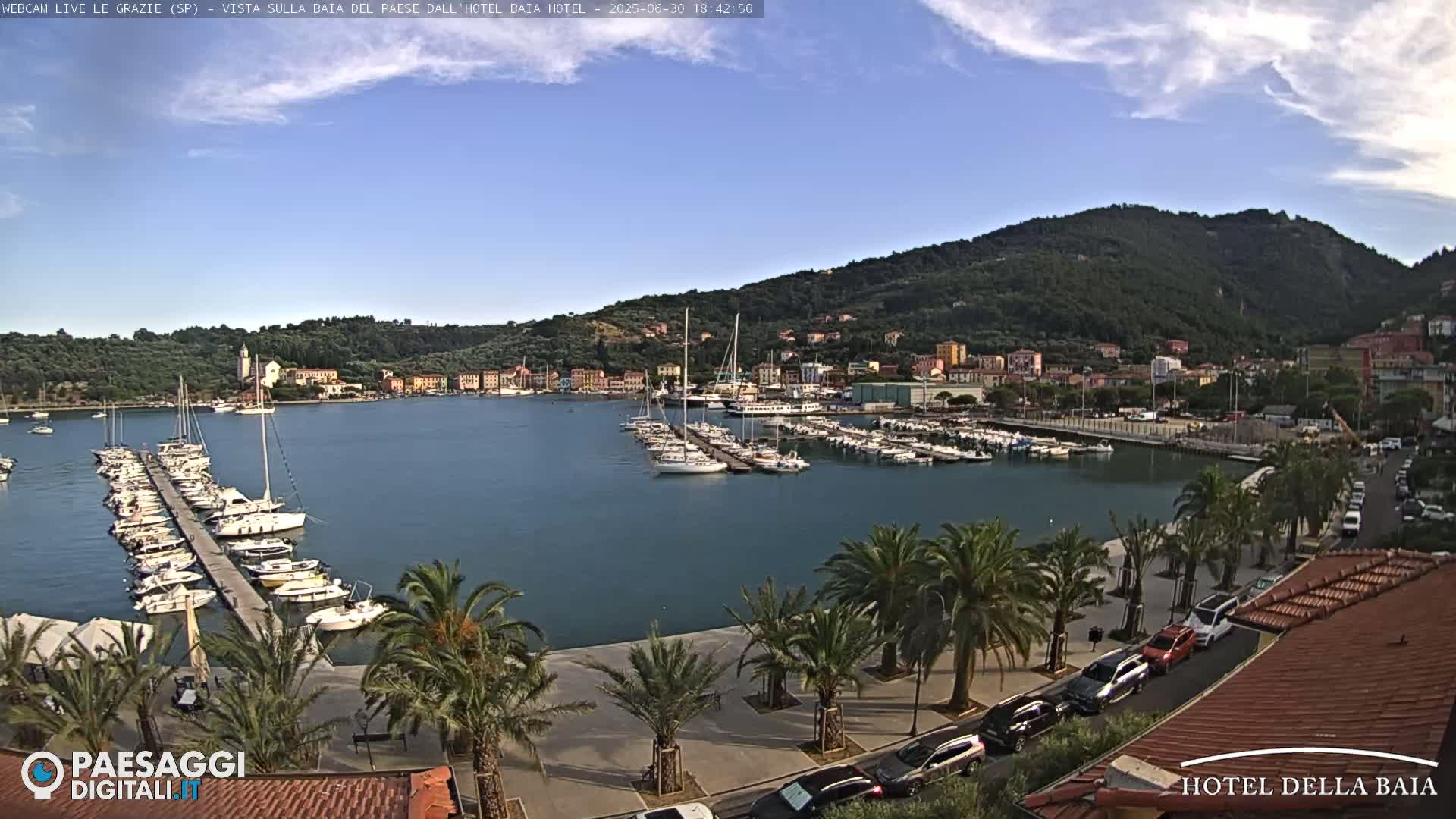 Le Grazie Marina Live Cam - La Spezia, Liguria, Italy