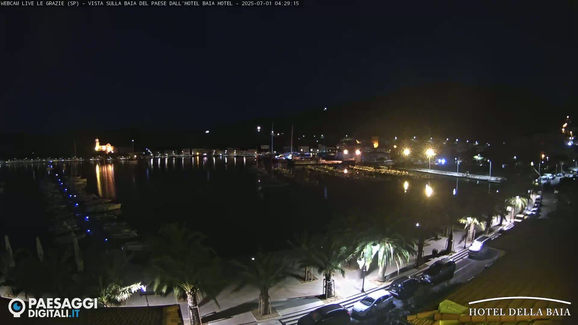 Le Grazie Marina Live Cam - La Spezia, Liguria, Italy
