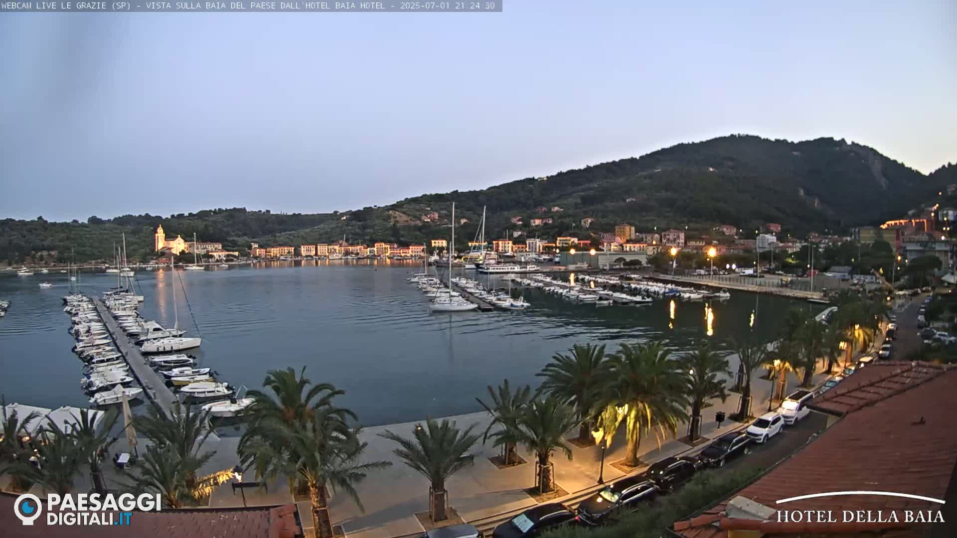 Le Grazie Marina Live Cam - La Spezia, Liguria, Italy