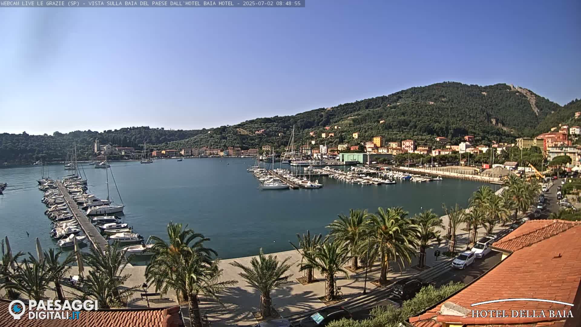 Le Grazie Marina Live Cam - La Spezia, Liguria, Italy