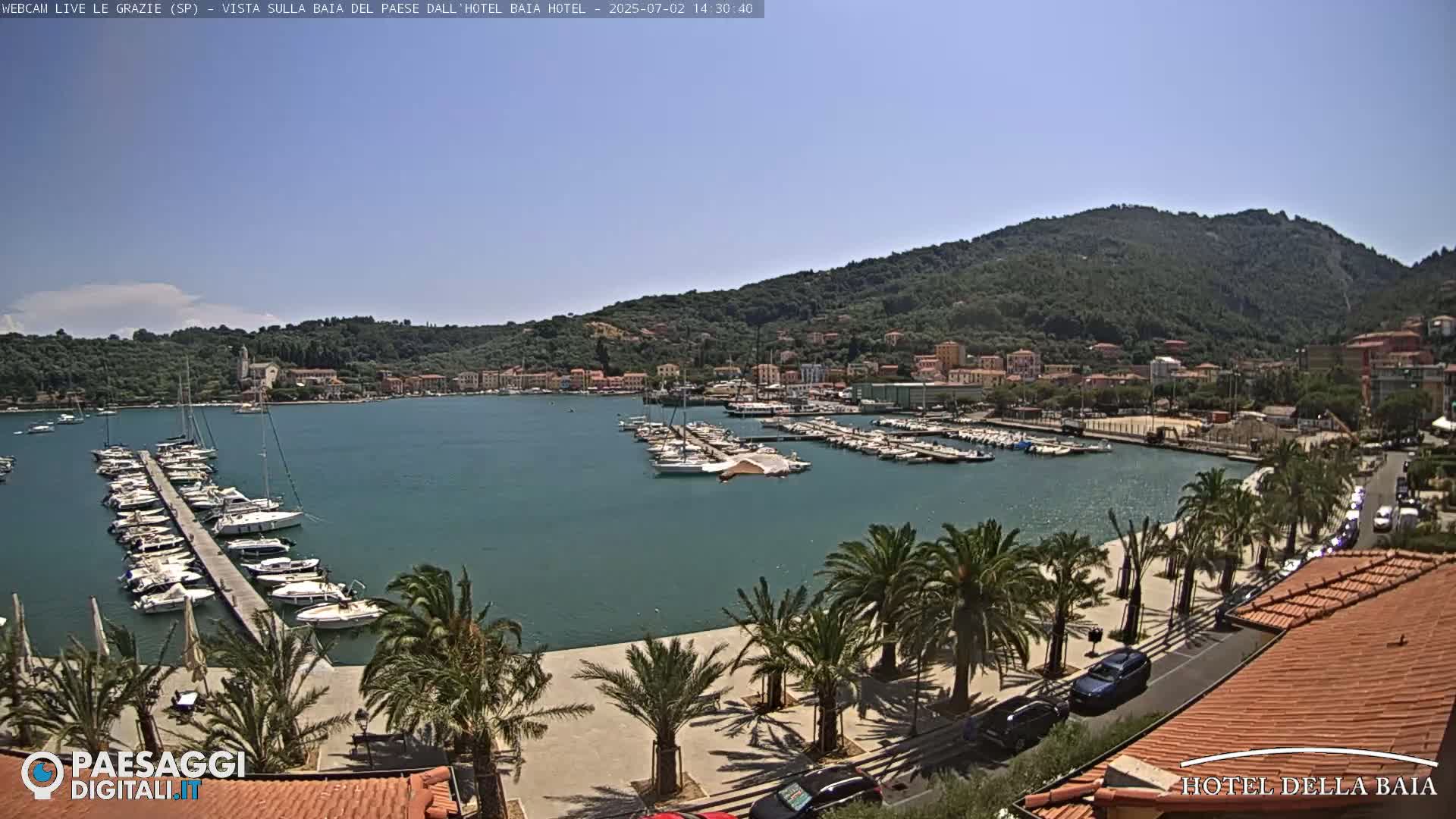Le Grazie Marina Live Cam - La Spezia, Liguria, Italy