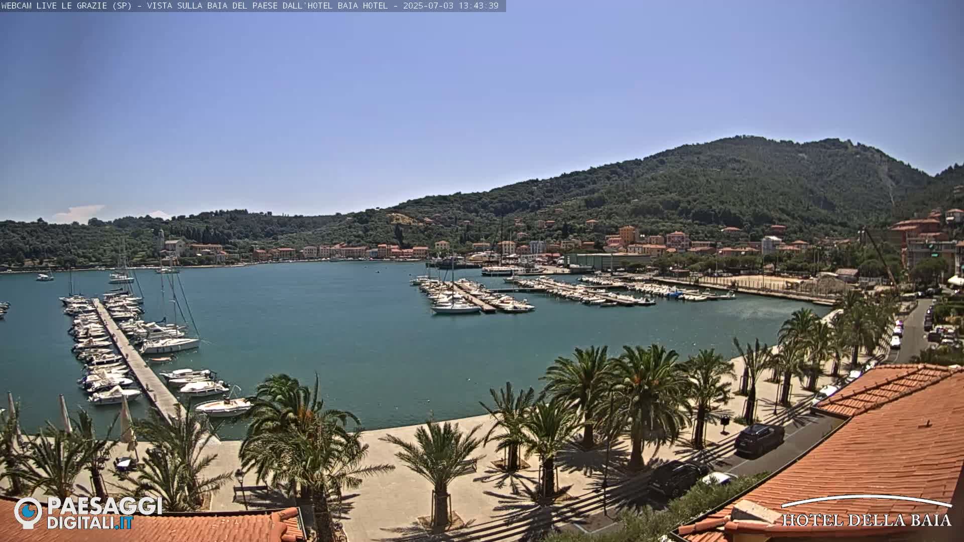 Le Grazie Marina Live Cam - La Spezia, Liguria, Italy