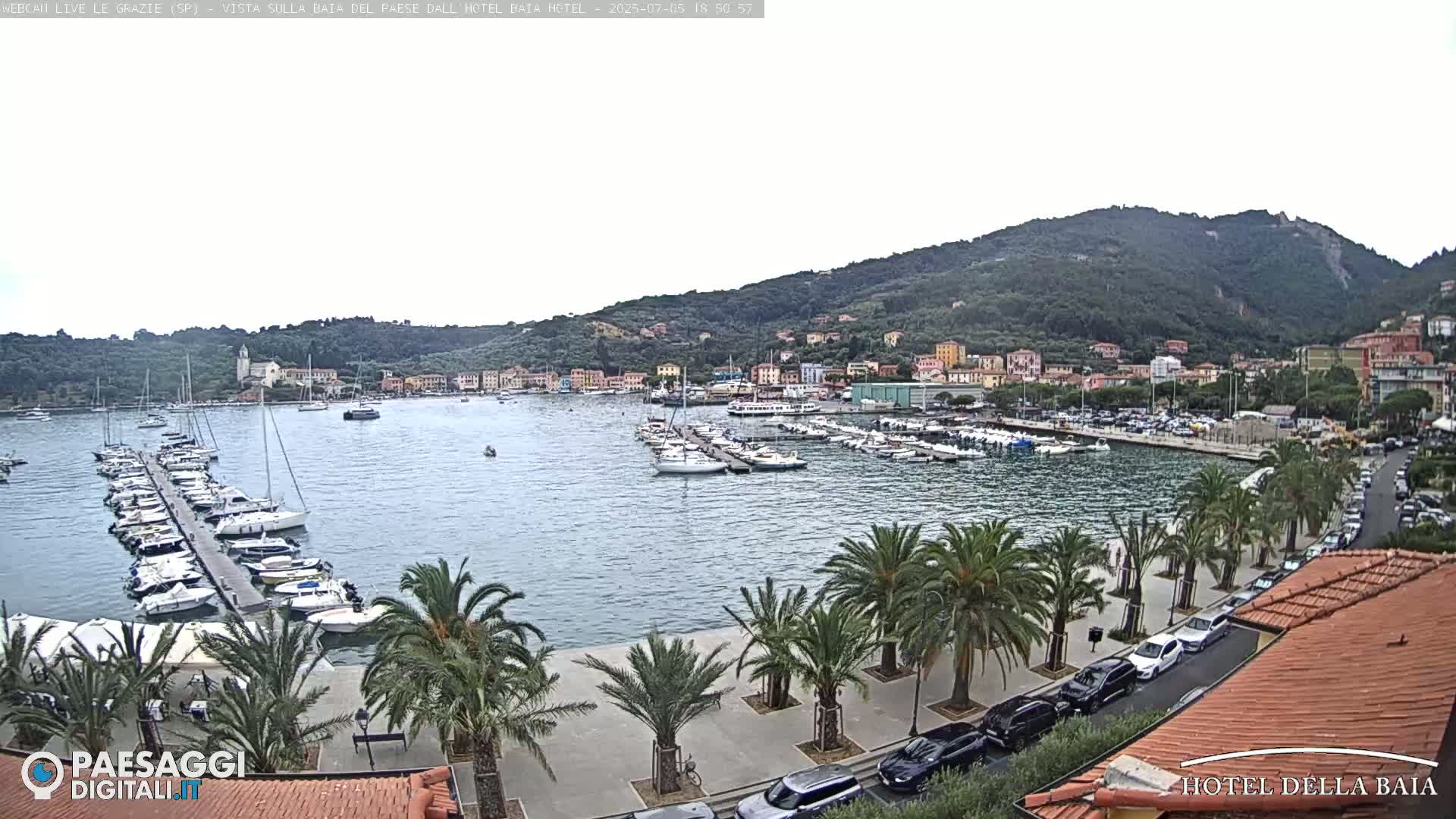 Le Grazie Marina Live Cam - La Spezia, Liguria, Italy