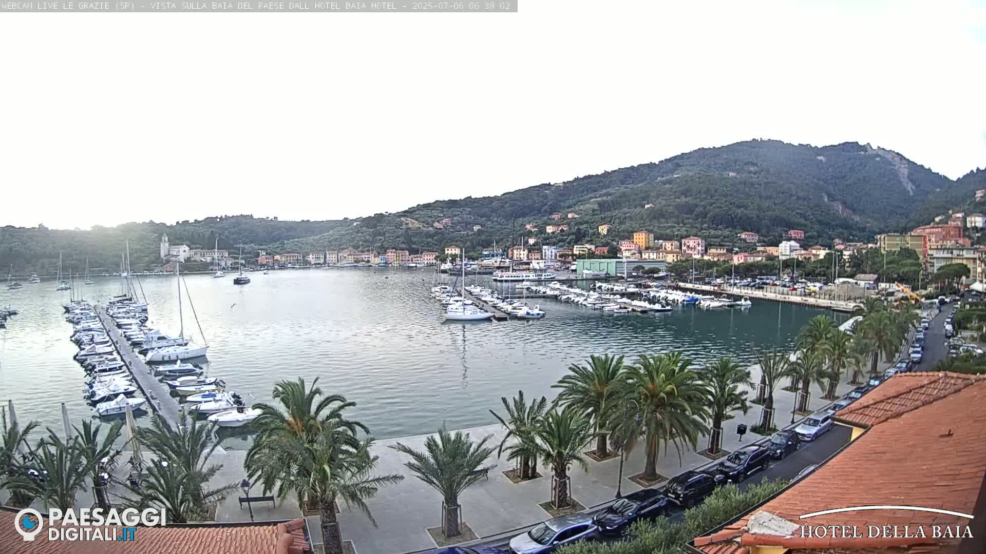 Le Grazie Marina Live Cam - La Spezia, Liguria, Italy