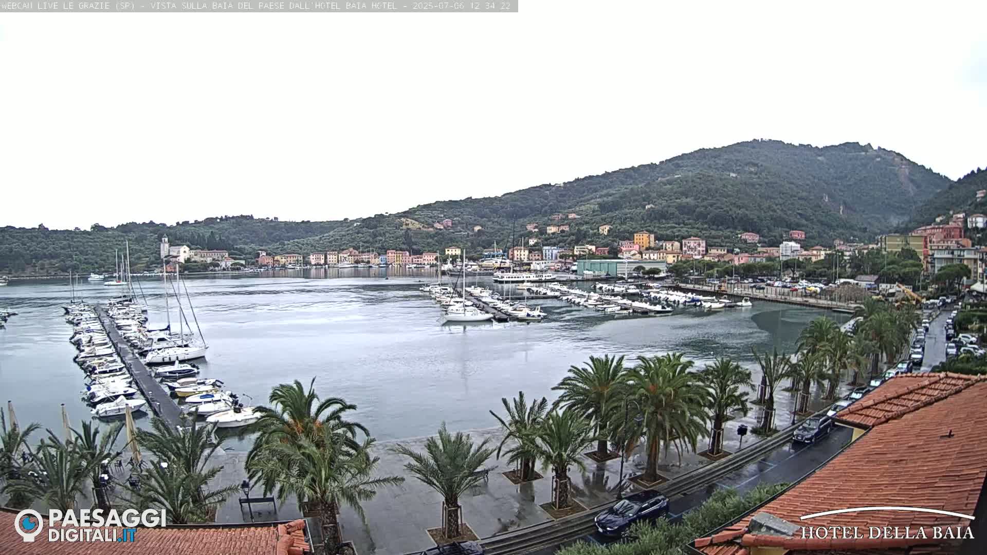 Le Grazie Marina Live Cam - La Spezia, Liguria, Italy