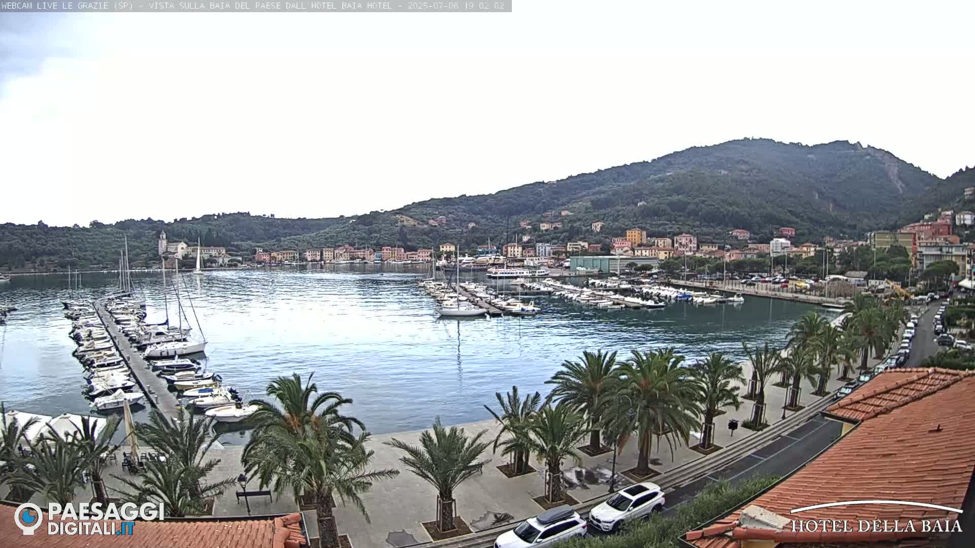Le Grazie Marina Live Cam - La Spezia, Liguria, Italy