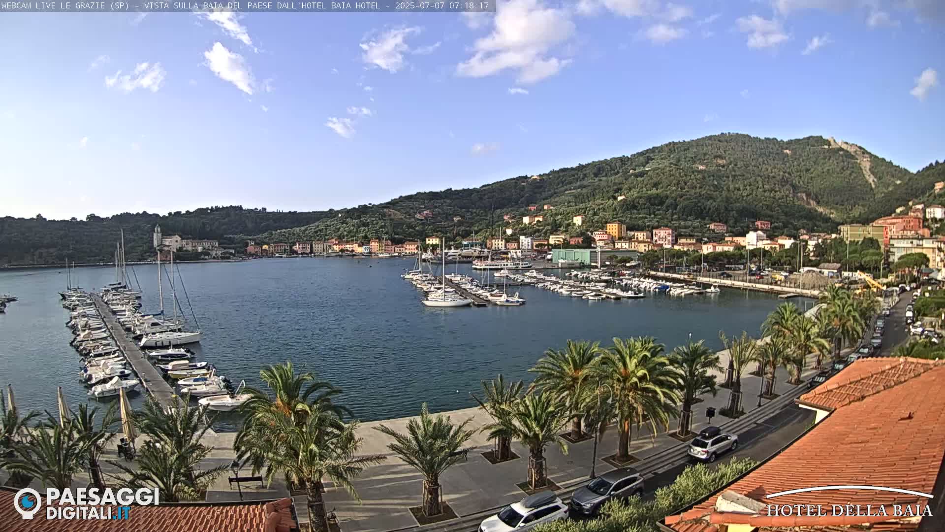 Le Grazie Marina Live Cam - La Spezia, Liguria, Italy