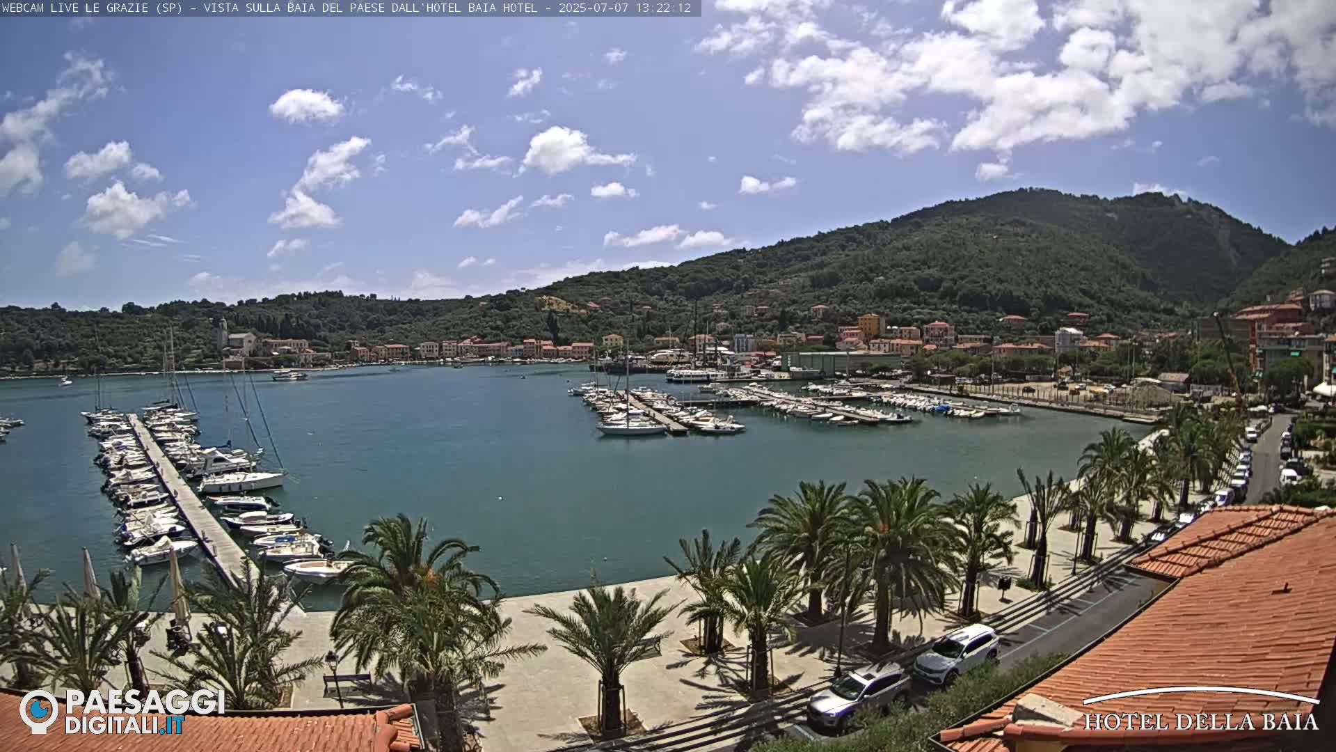 Le Grazie Marina Live Cam - La Spezia, Liguria, Italy