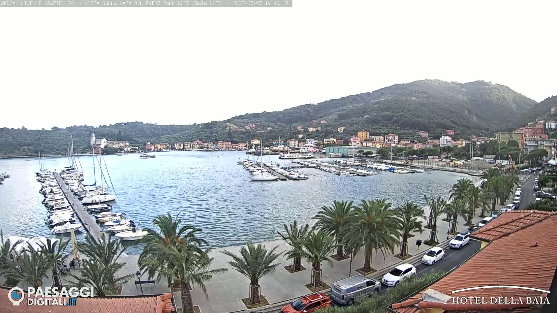 Le Grazie Marina Live Cam - La Spezia, Liguria, Italy