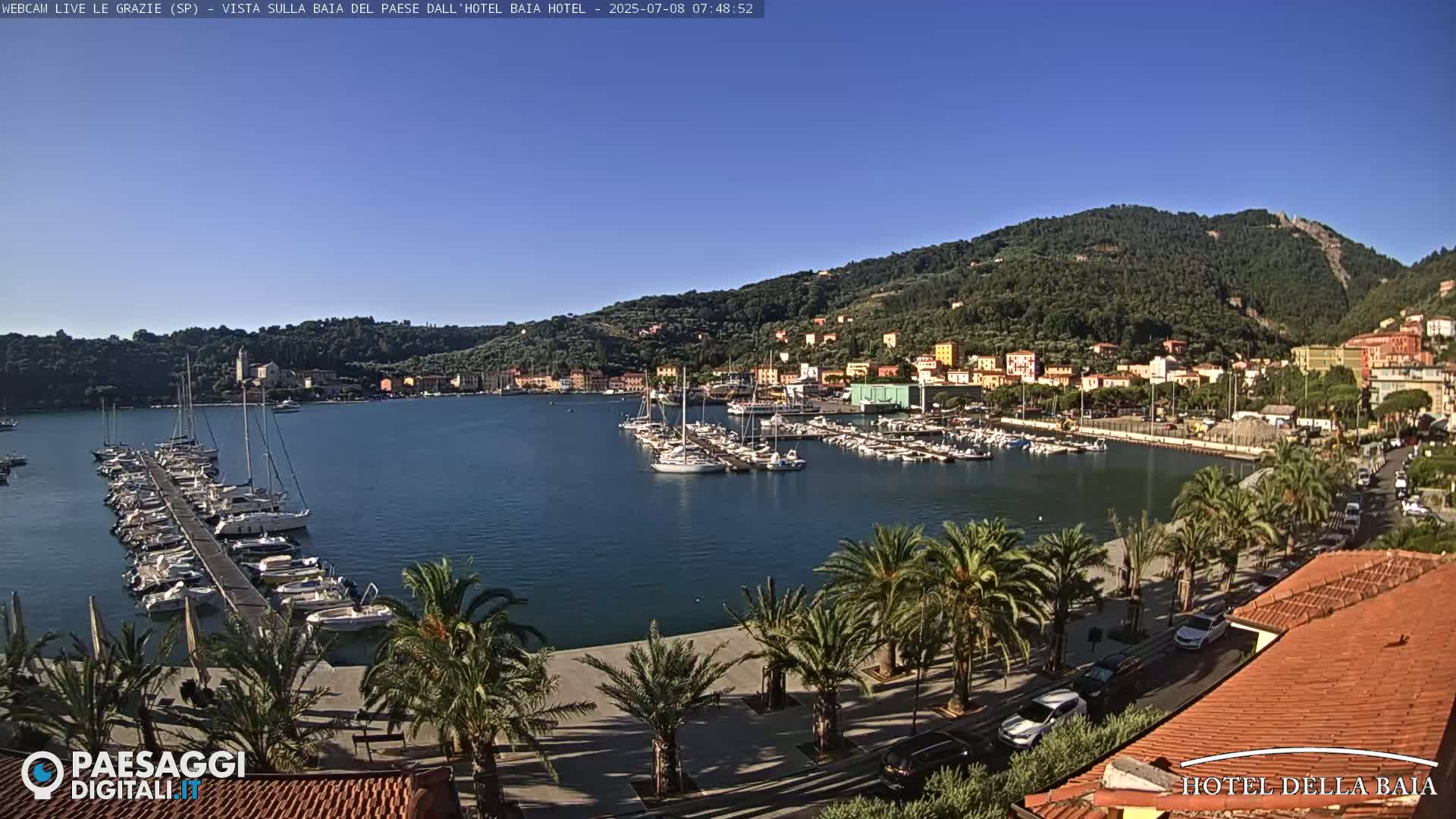 Le Grazie Marina Live Cam - La Spezia, Liguria, Italy