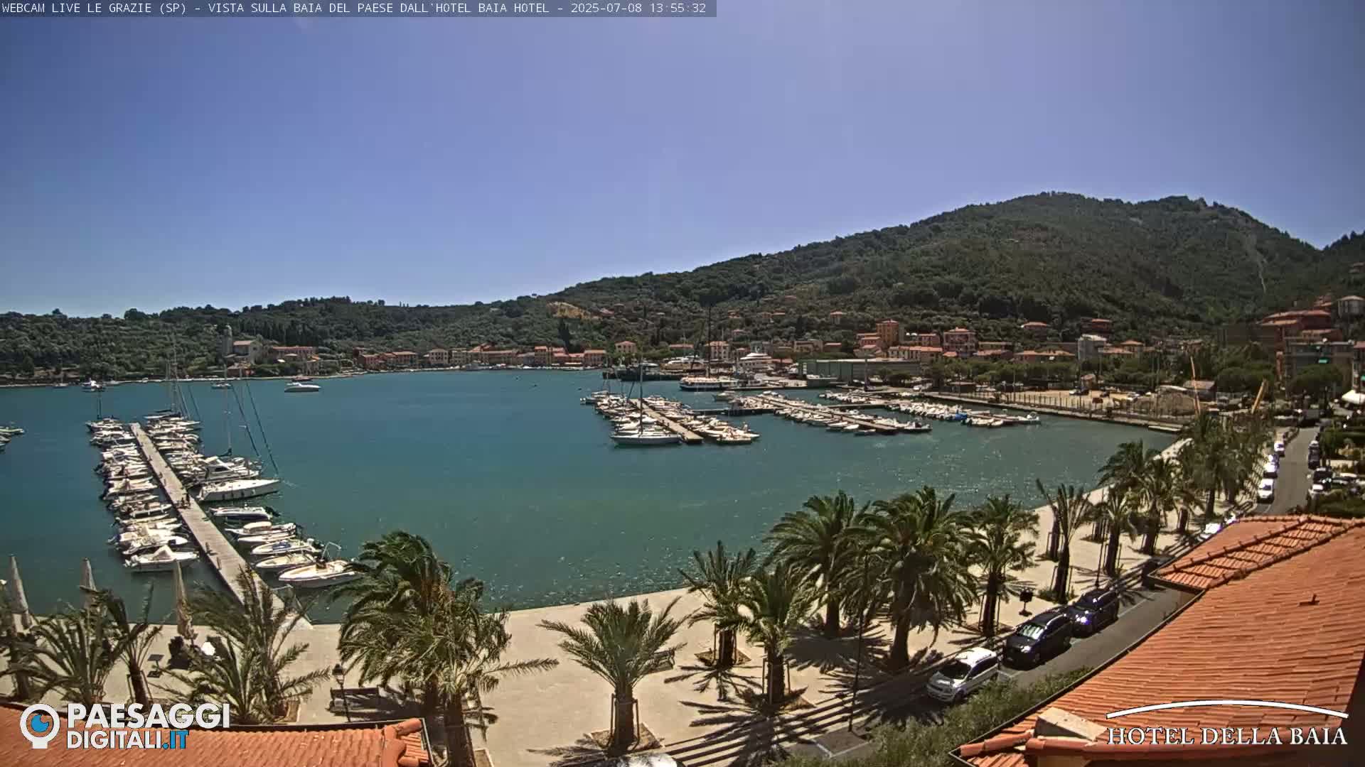 Le Grazie Marina Live Cam - La Spezia, Liguria, Italy
