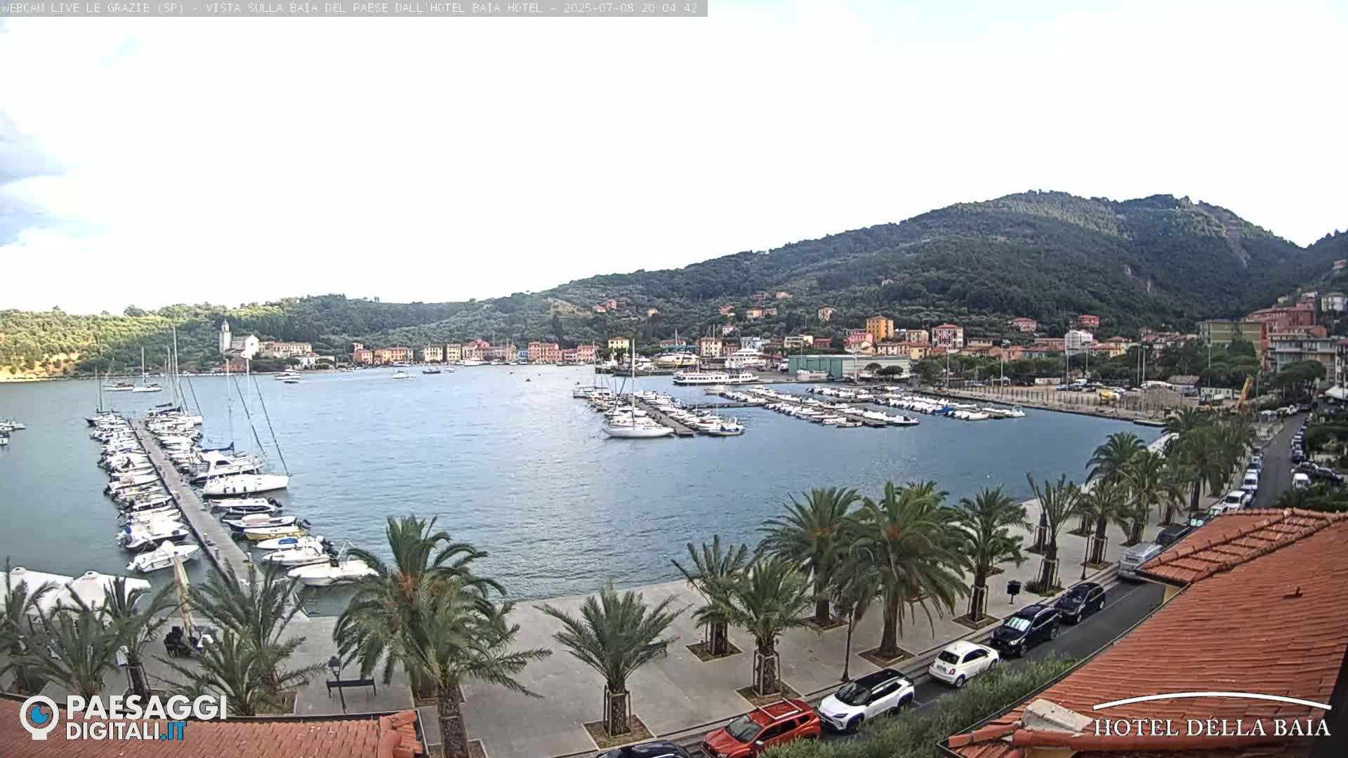 Le Grazie Marina Live Cam - La Spezia, Liguria, Italy