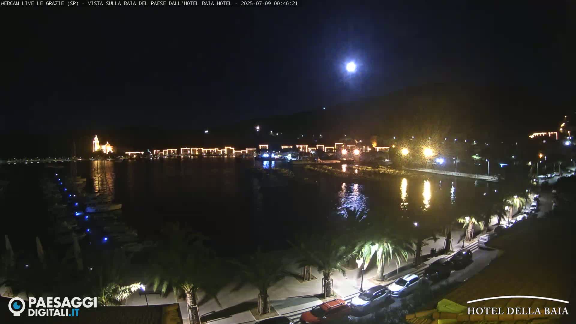 Le Grazie Marina Live Cam - La Spezia, Liguria, Italy