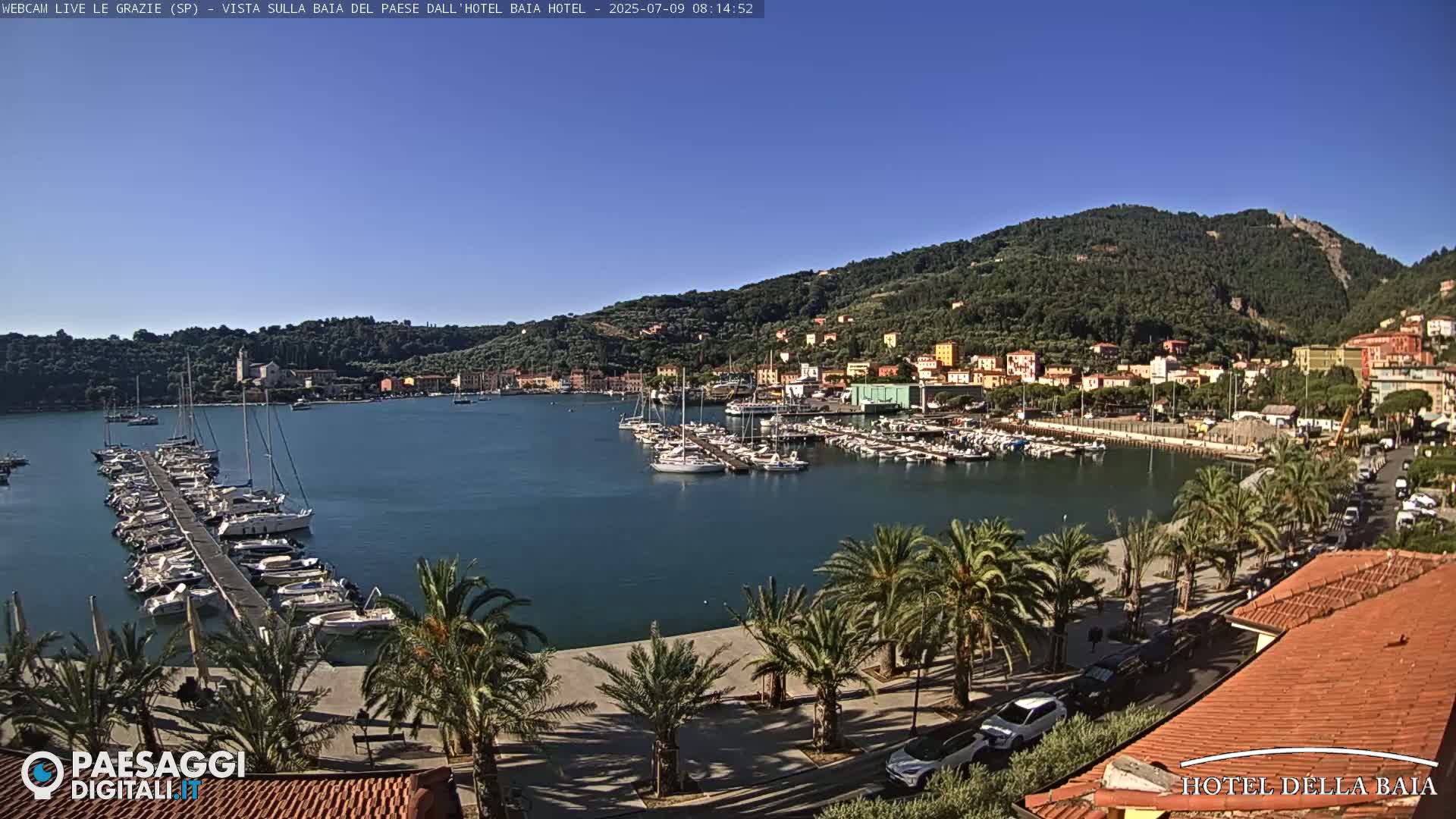Le Grazie Marina Live Cam - La Spezia, Liguria, Italy
