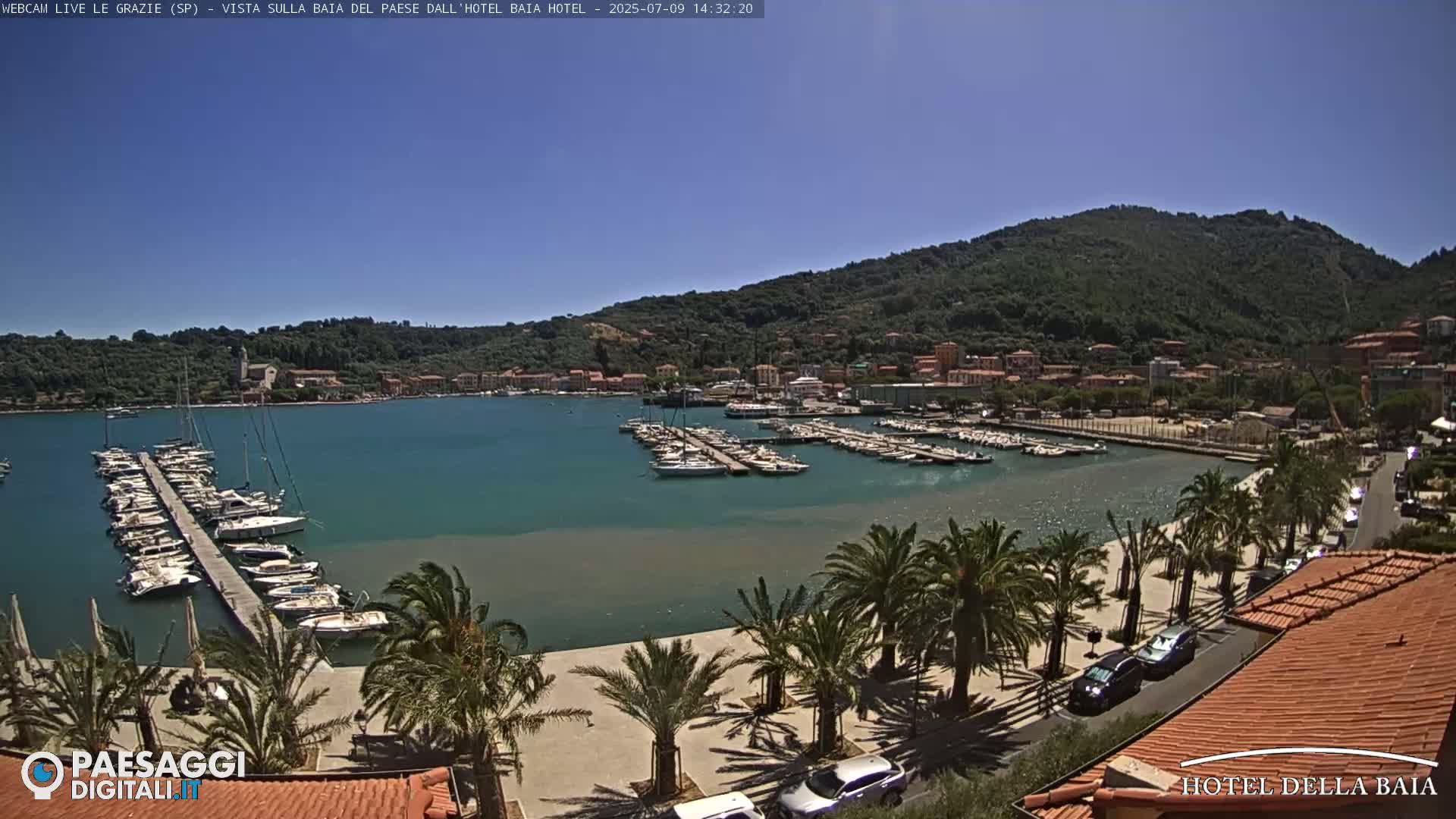 Le Grazie Marina Live Cam - La Spezia, Liguria, Italy