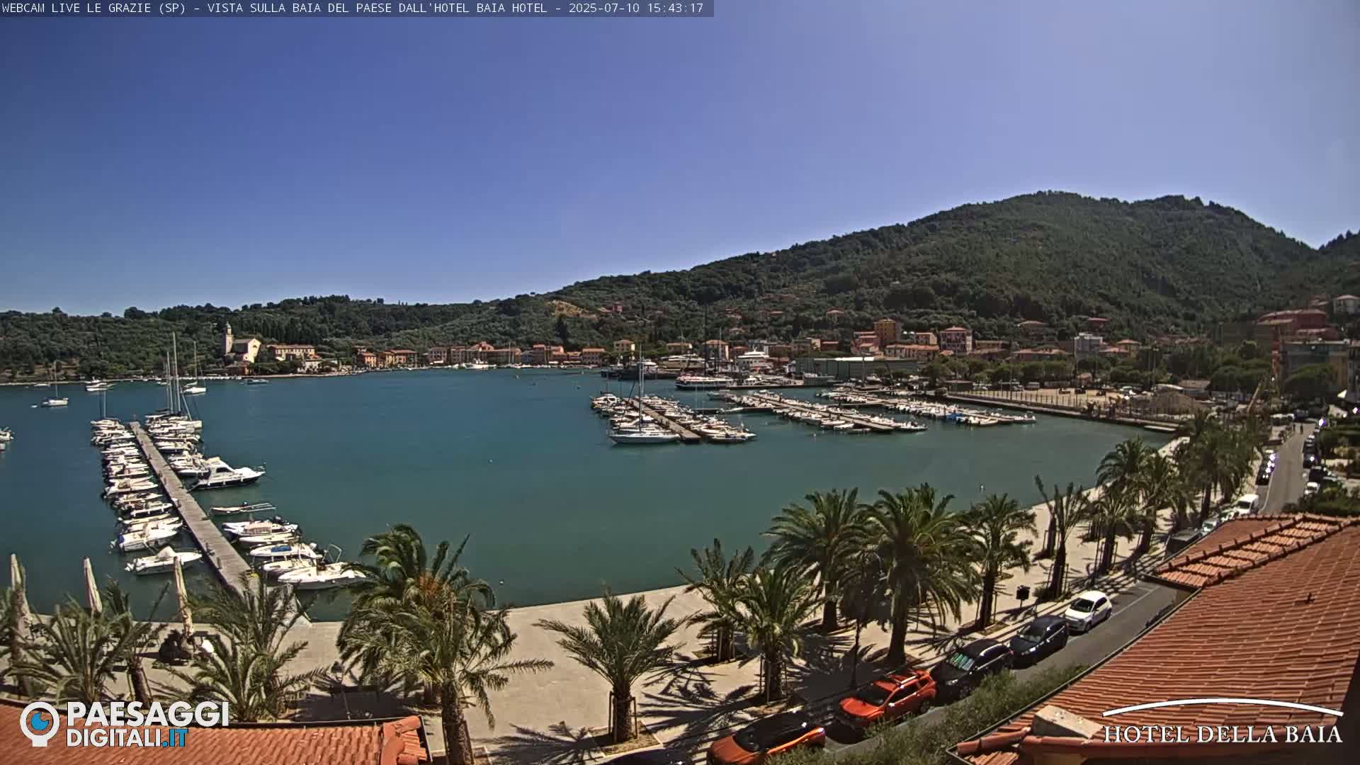 Le Grazie Marina Live Cam - La Spezia, Liguria, Italy