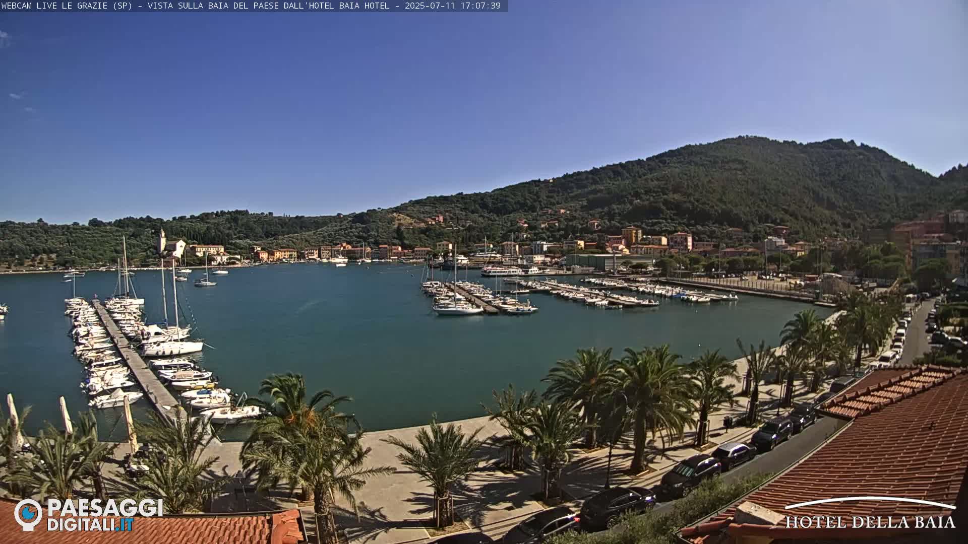 Le Grazie Marina Live Cam - La Spezia, Liguria, Italy