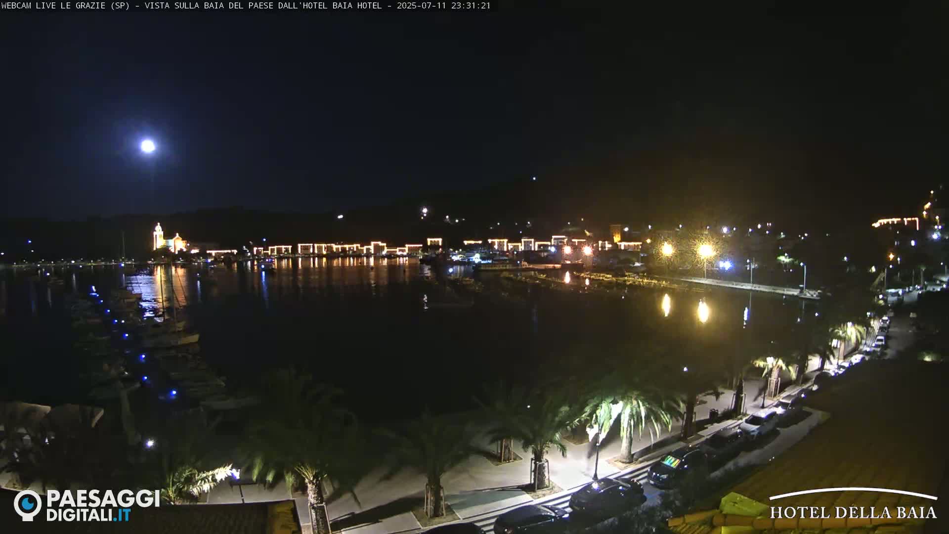 Le Grazie Marina Live Cam - La Spezia, Liguria, Italy