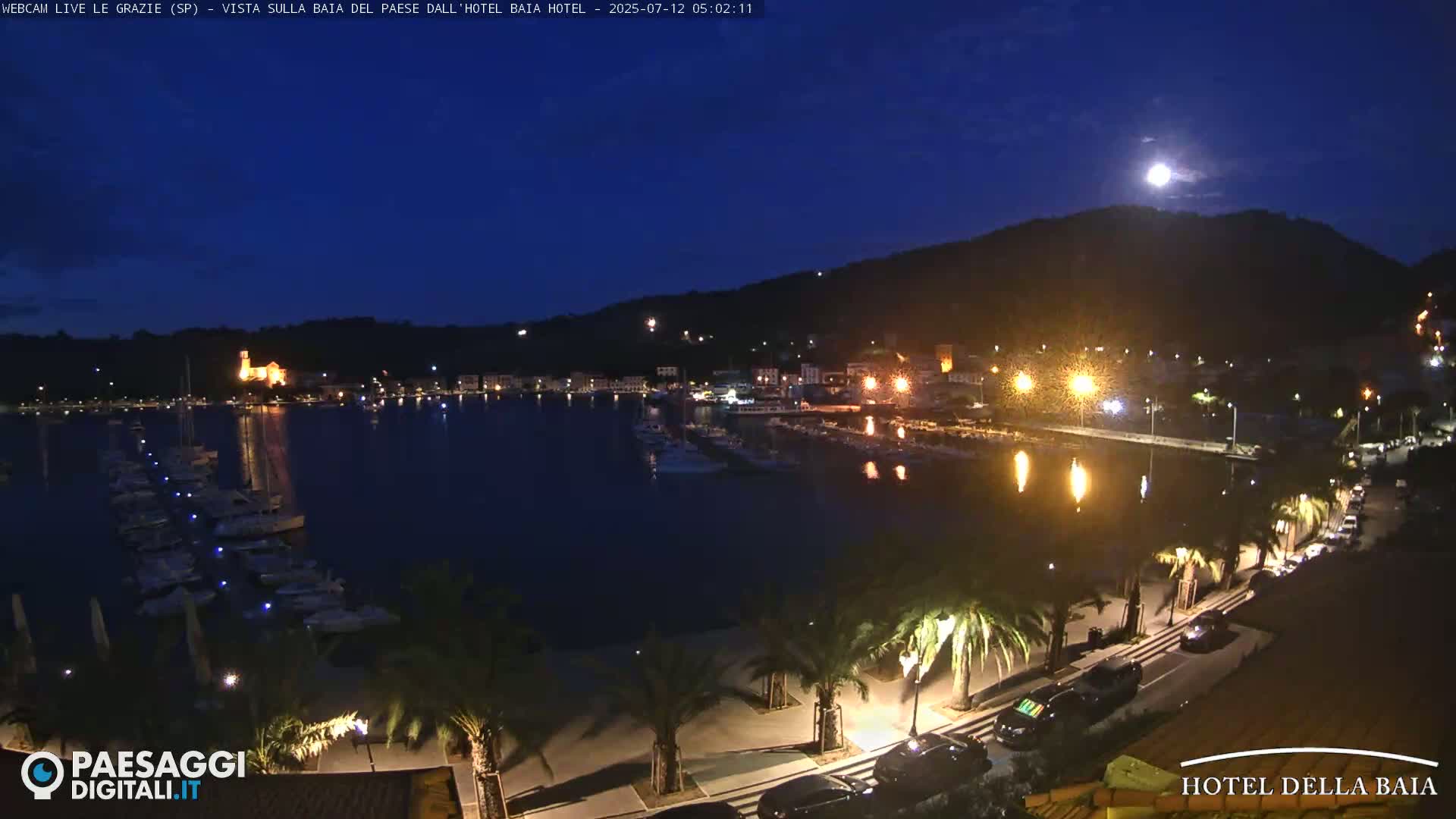 Le Grazie Marina Live Cam - La Spezia, Liguria, Italy