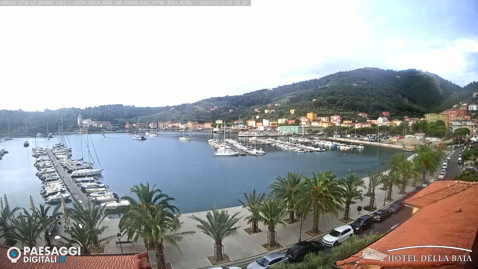 Le Grazie Marina Live Cam - La Spezia, Liguria, Italy