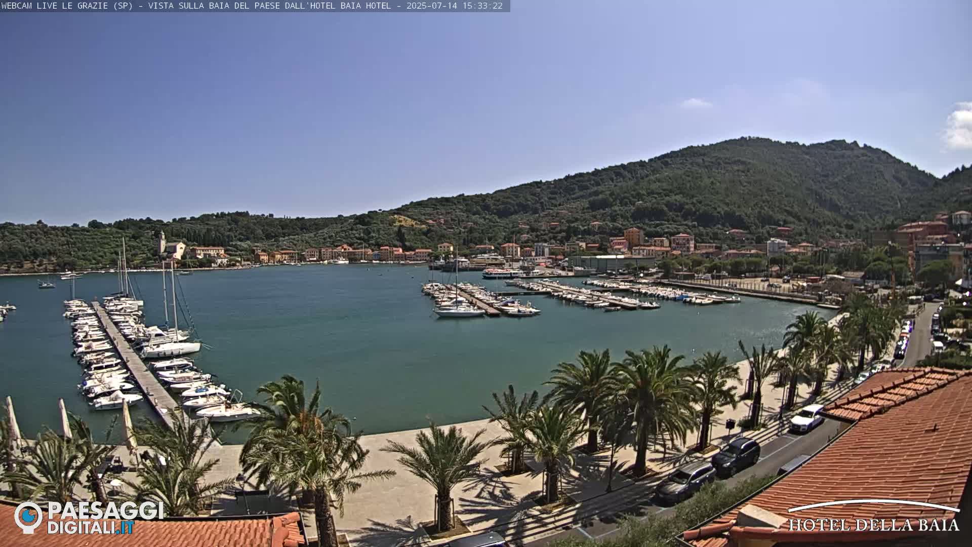 Le Grazie Marina Live Cam - La Spezia, Liguria, Italy