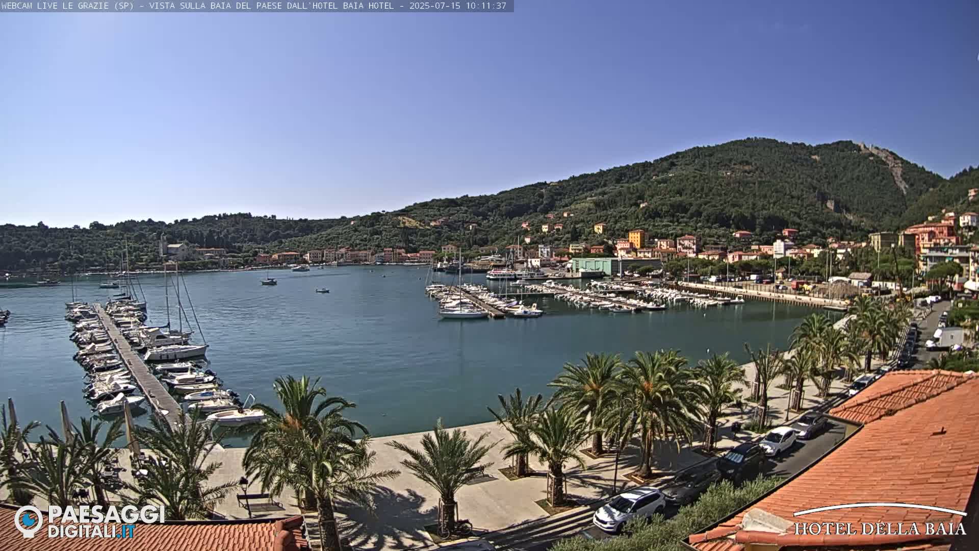 Le Grazie Marina Live Cam - La Spezia, Liguria, Italy