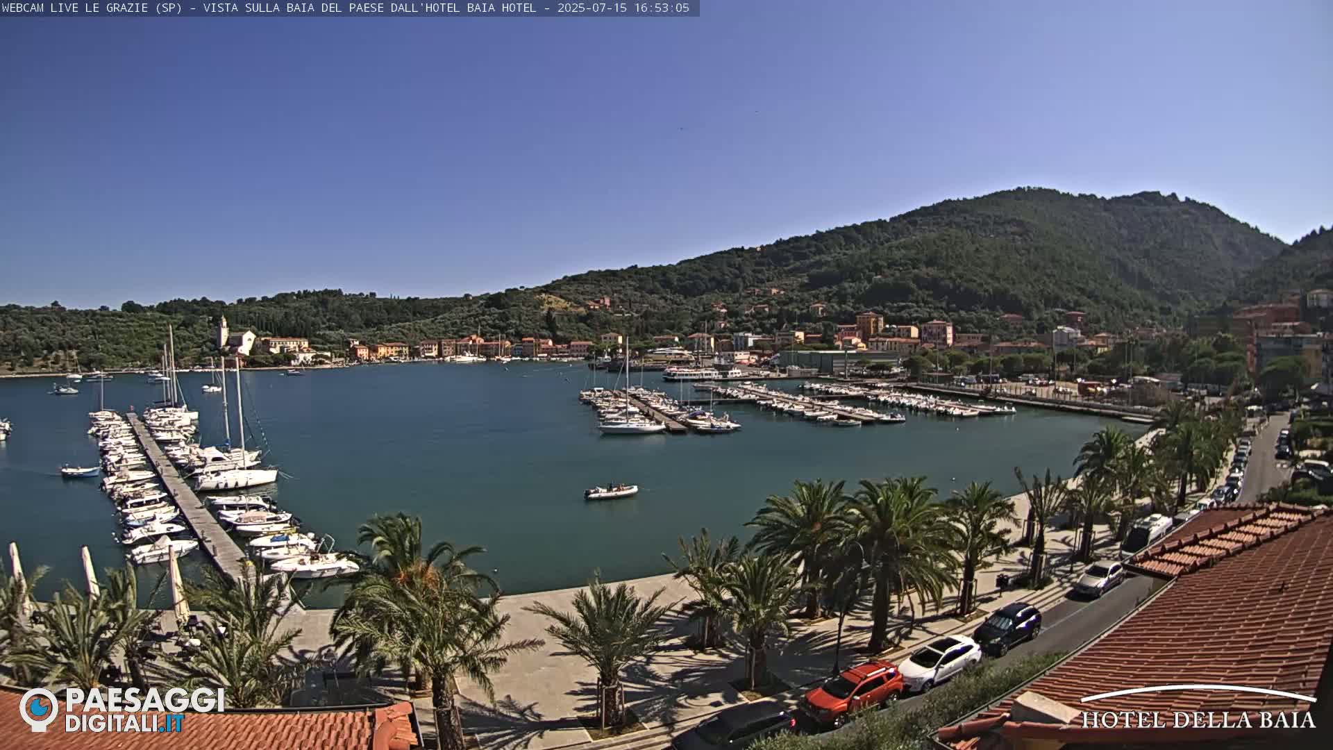 Le Grazie Marina Live Cam - La Spezia, Liguria, Italy