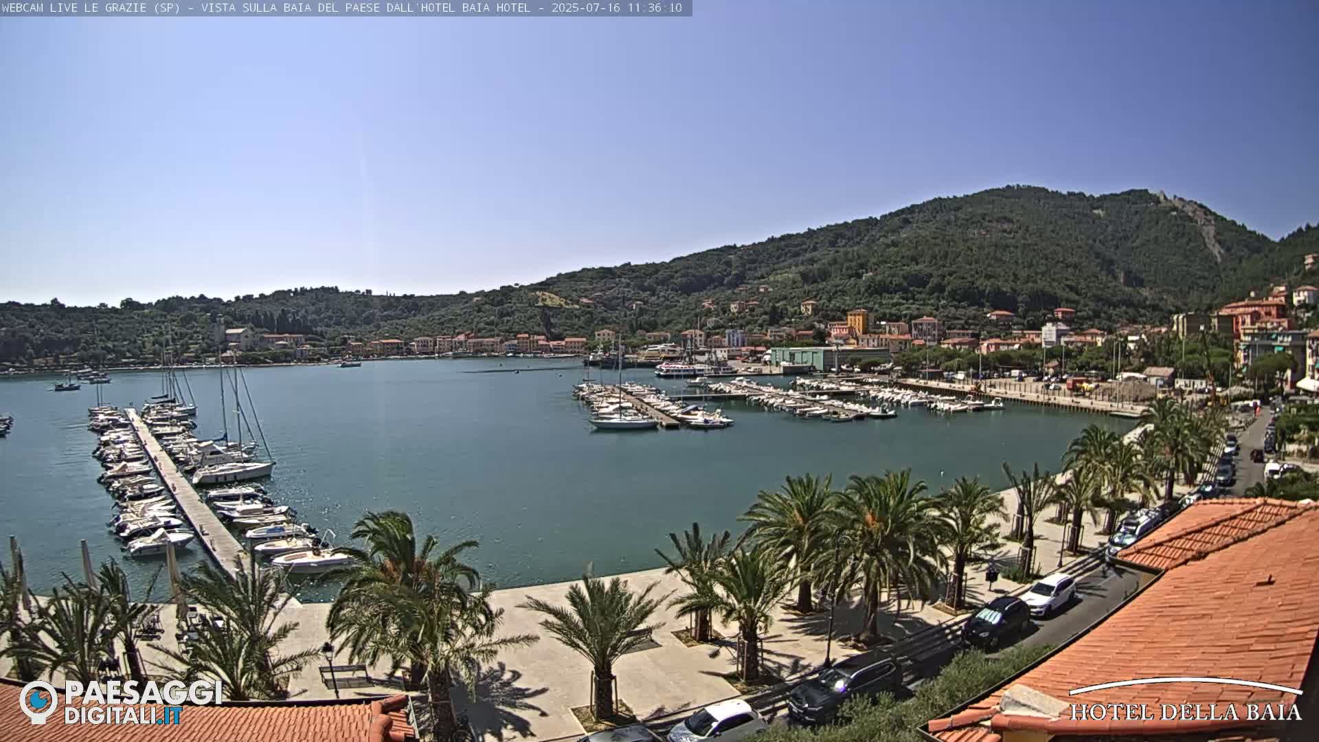 Le Grazie Marina Live Cam - La Spezia, Liguria, Italy