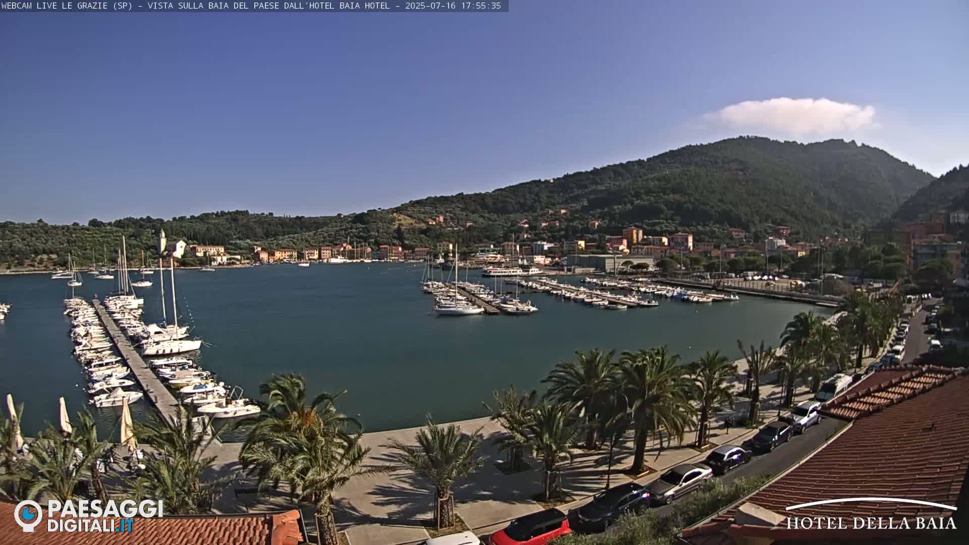 Le Grazie Marina Live Cam - La Spezia, Liguria, Italy