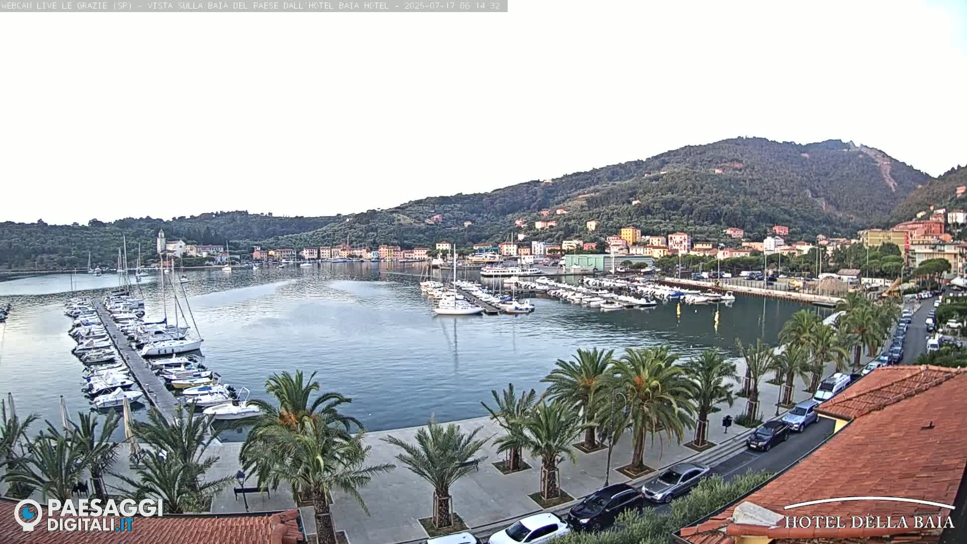 Le Grazie Marina Live Cam - La Spezia, Liguria, Italy
